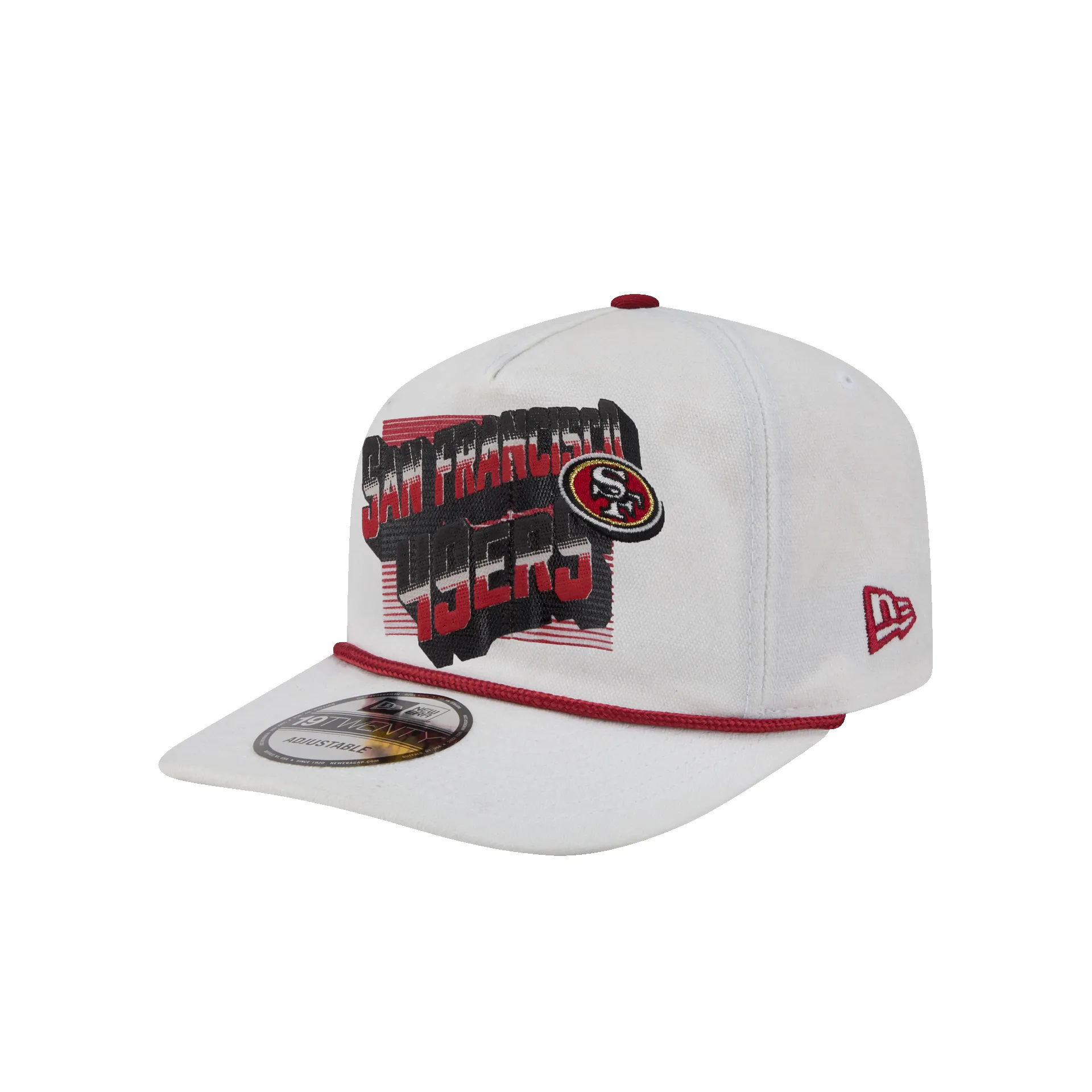San Francisco 49ers Duck Cloth 19TWENTY Adjustable Hat sold by New Era