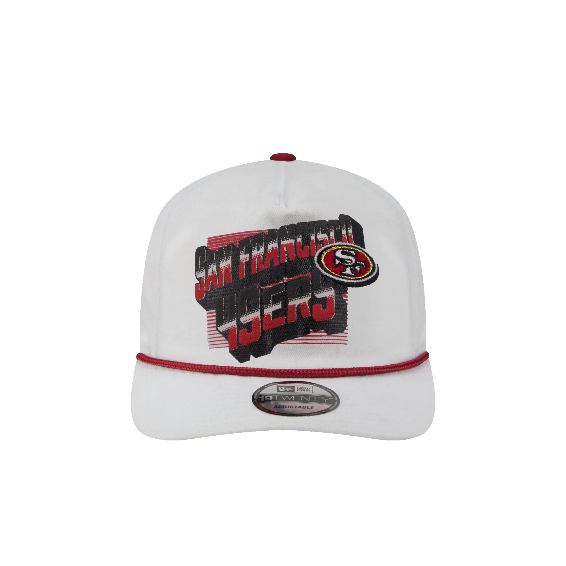 San Francisco 49ers Duck Cloth 19TWENTY Adjustable Hat sold by New Era product image thumbnail 2