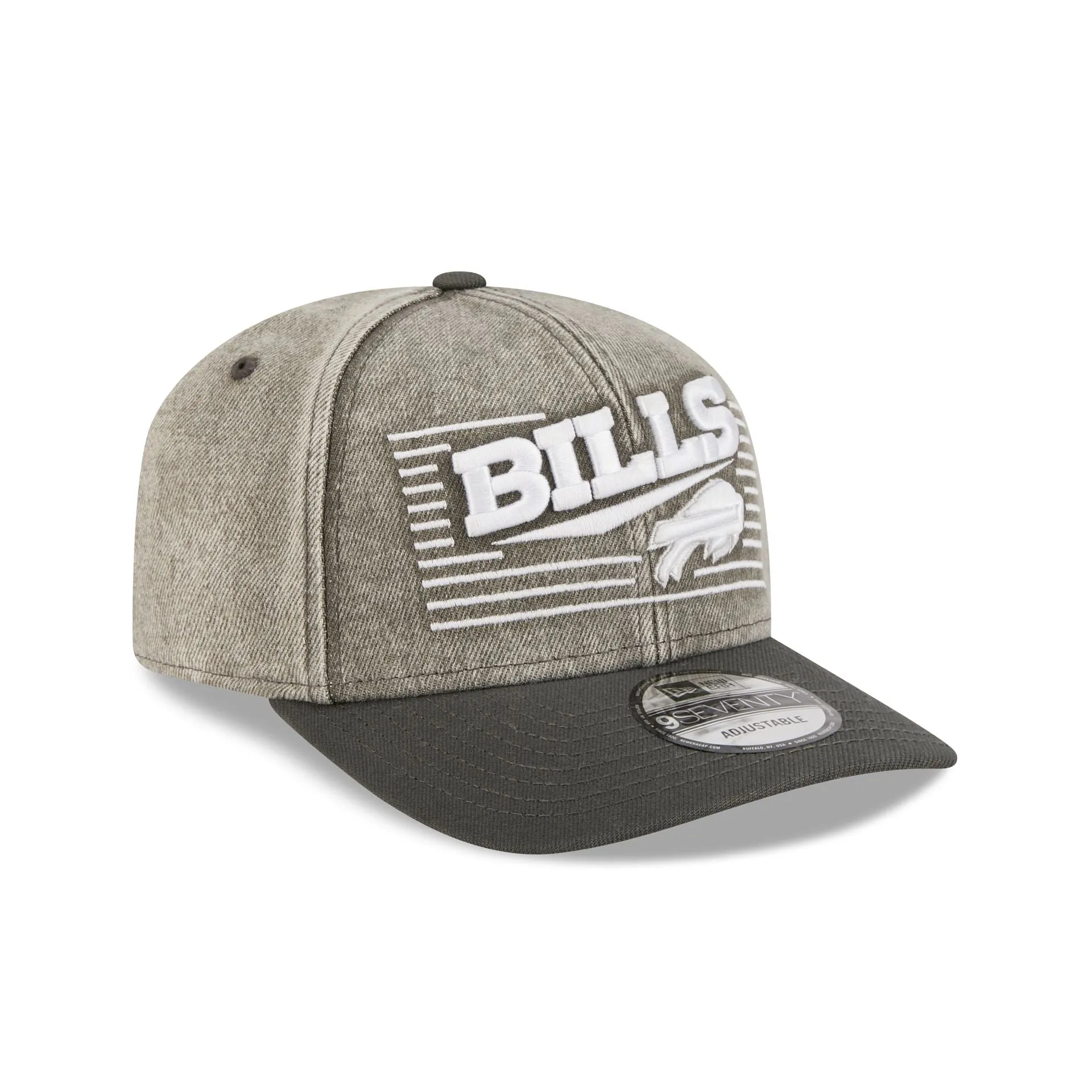 Buffalo Bills Washed Denim 9SEVENTY Adjustable Hat sold by New Era product image thumbnail 3