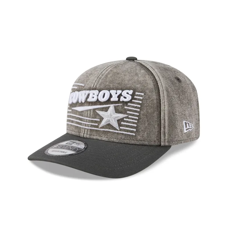 Dallas Cowboys Washed Denim 9SEVENTY Adjustable Hat made by New Era