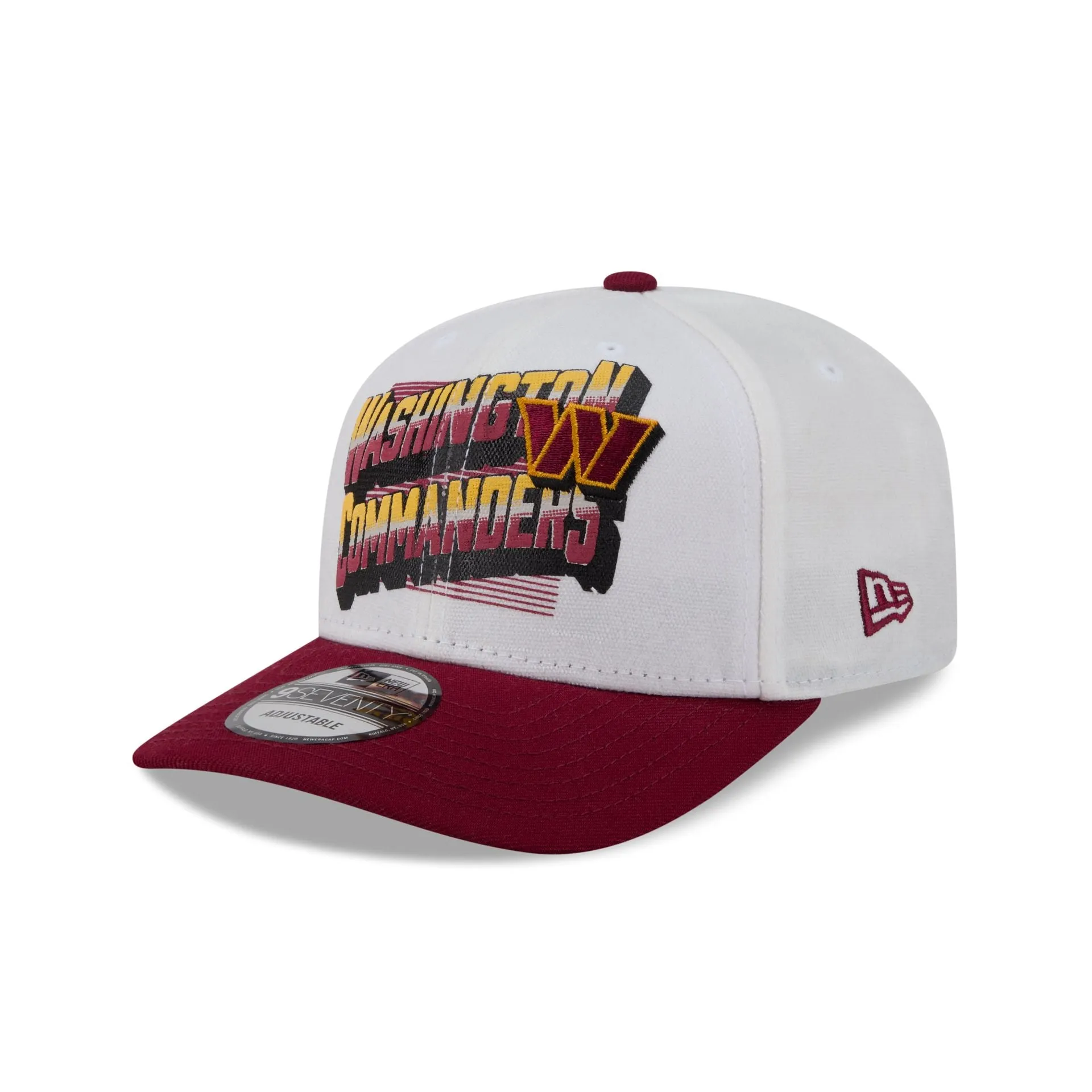 Washington Commanders Duck Cloth 9SEVENTY Adjustable Hat sold by New Era