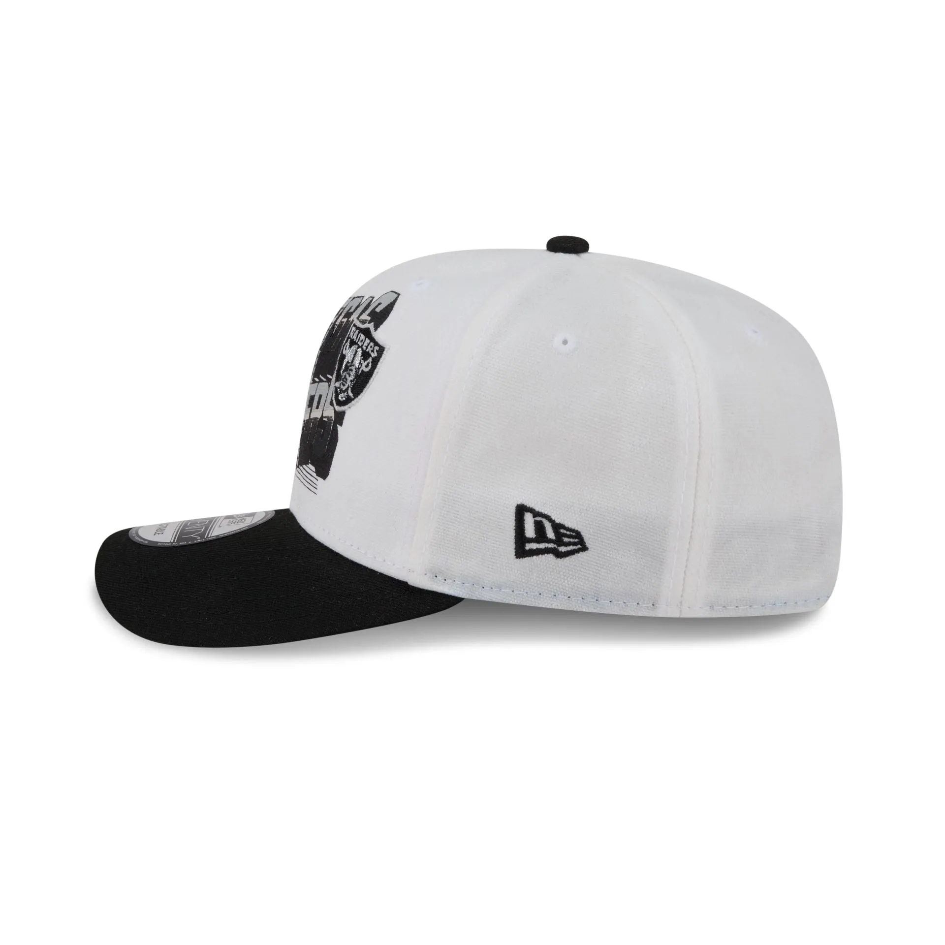 Las Vegas Raiders Duck Cloth 9SEVENTY Adjustable Hat sold by New Era product image thumbnail 4