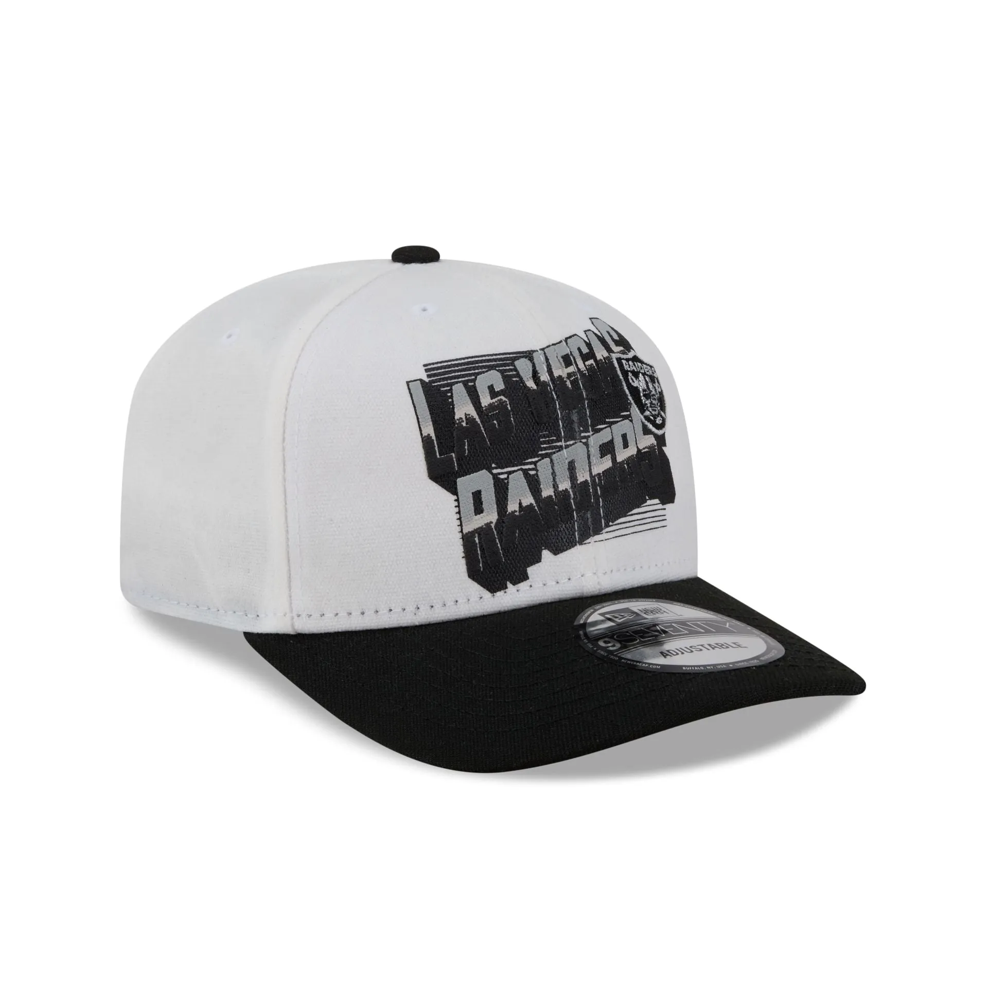 Las Vegas Raiders Duck Cloth 9SEVENTY Adjustable Hat sold by New Era product image thumbnail 3