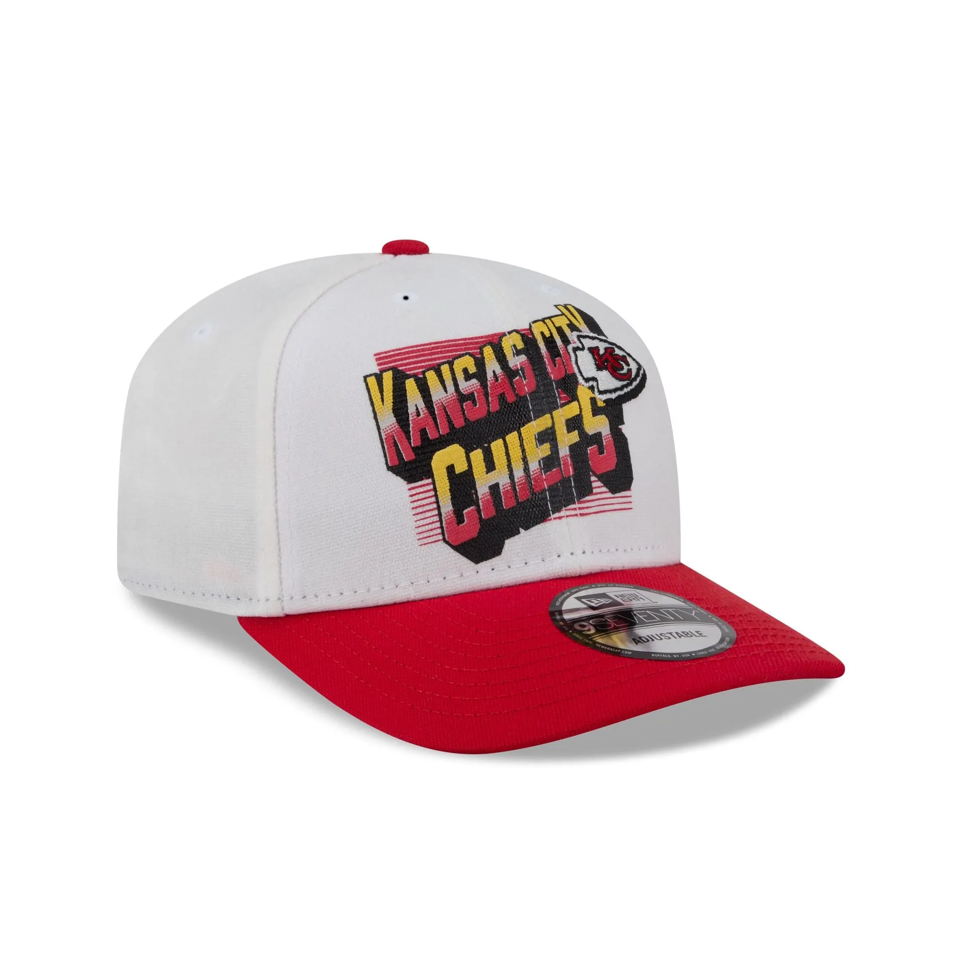 Kansas City Chiefs Duck Cloth 9SEVENTY Adjustable Hat sold by New Era product image thumbnail 3