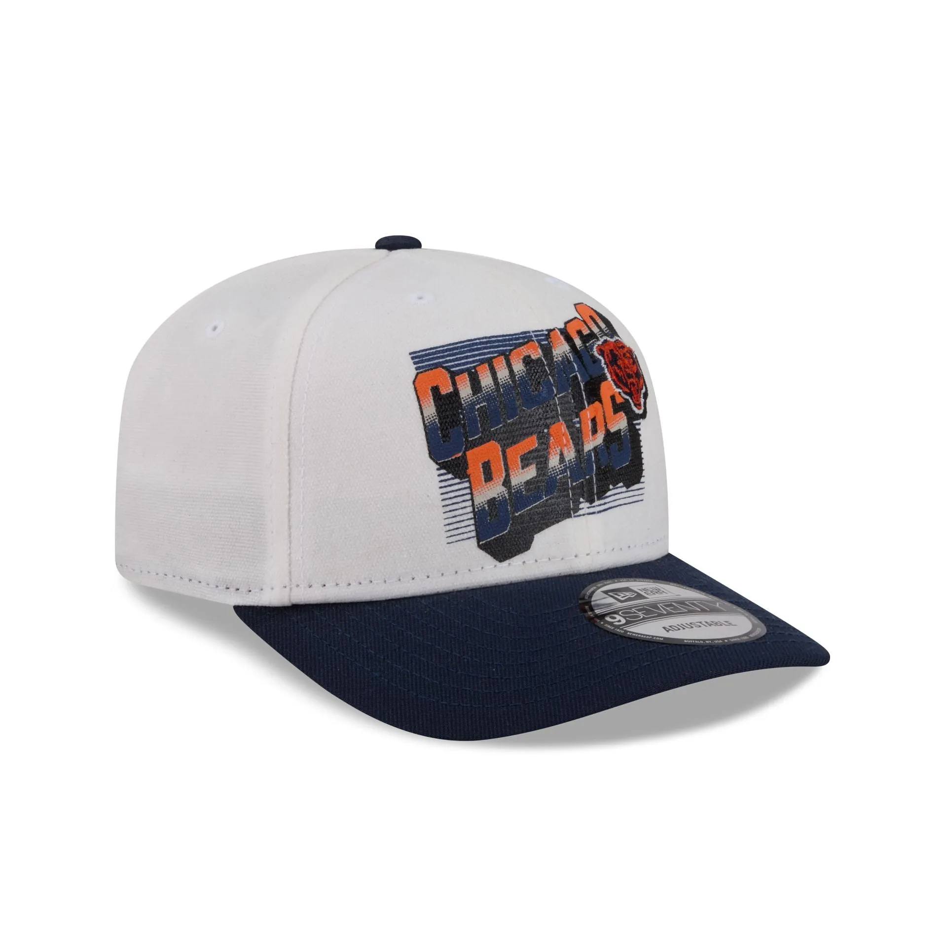 Chicago Bears Duck Cloth 9SEVENTY Adjustable Hat sold by New Era product image thumbnail 3