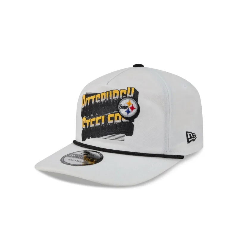 Pittsburgh Steelers Duck Cloth 19TWENTY Adjustable Hat sold by New Era