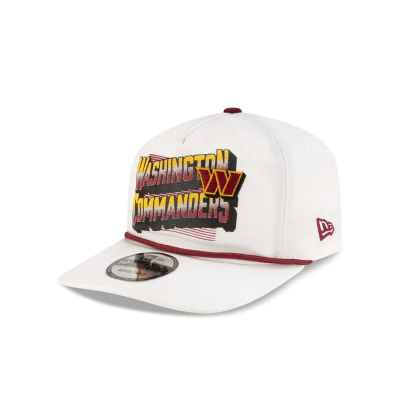 Washington Commanders Duck Cloth 19TWENTY Adjustable Hat sold by New Era