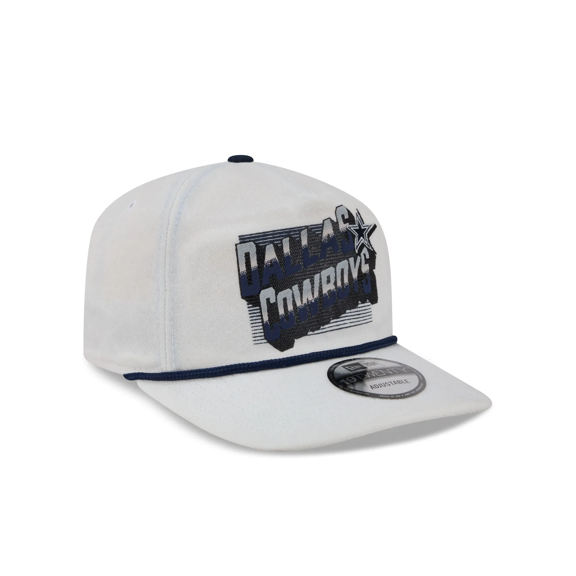 Dallas Cowboys Duck Cloth 19TWENTY Adjustable Hat sold by New Era product image thumbnail 3