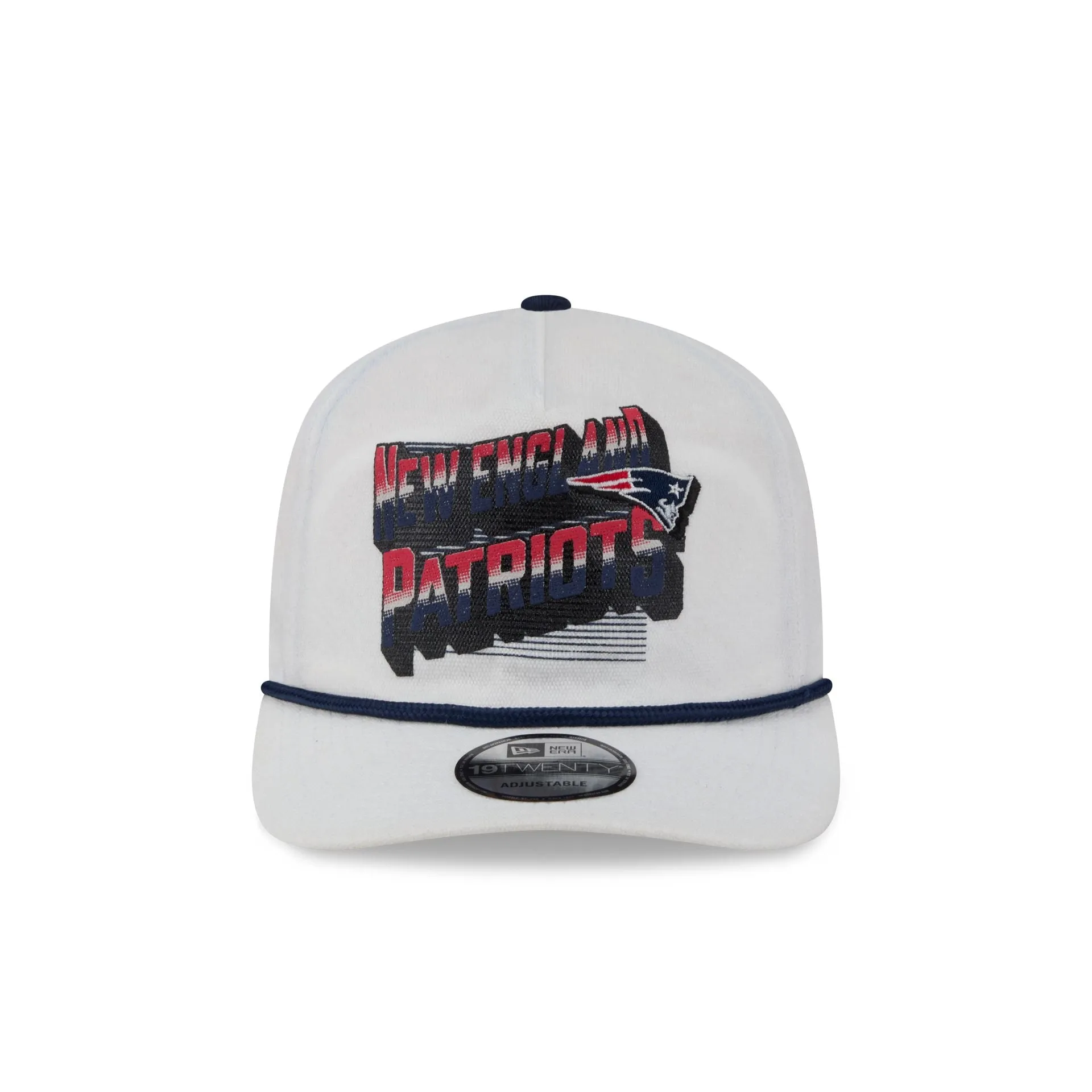 New England Patriots Duck Cloth 19TWENTY Adjustable Hat sold by New Era product image thumbnail 2