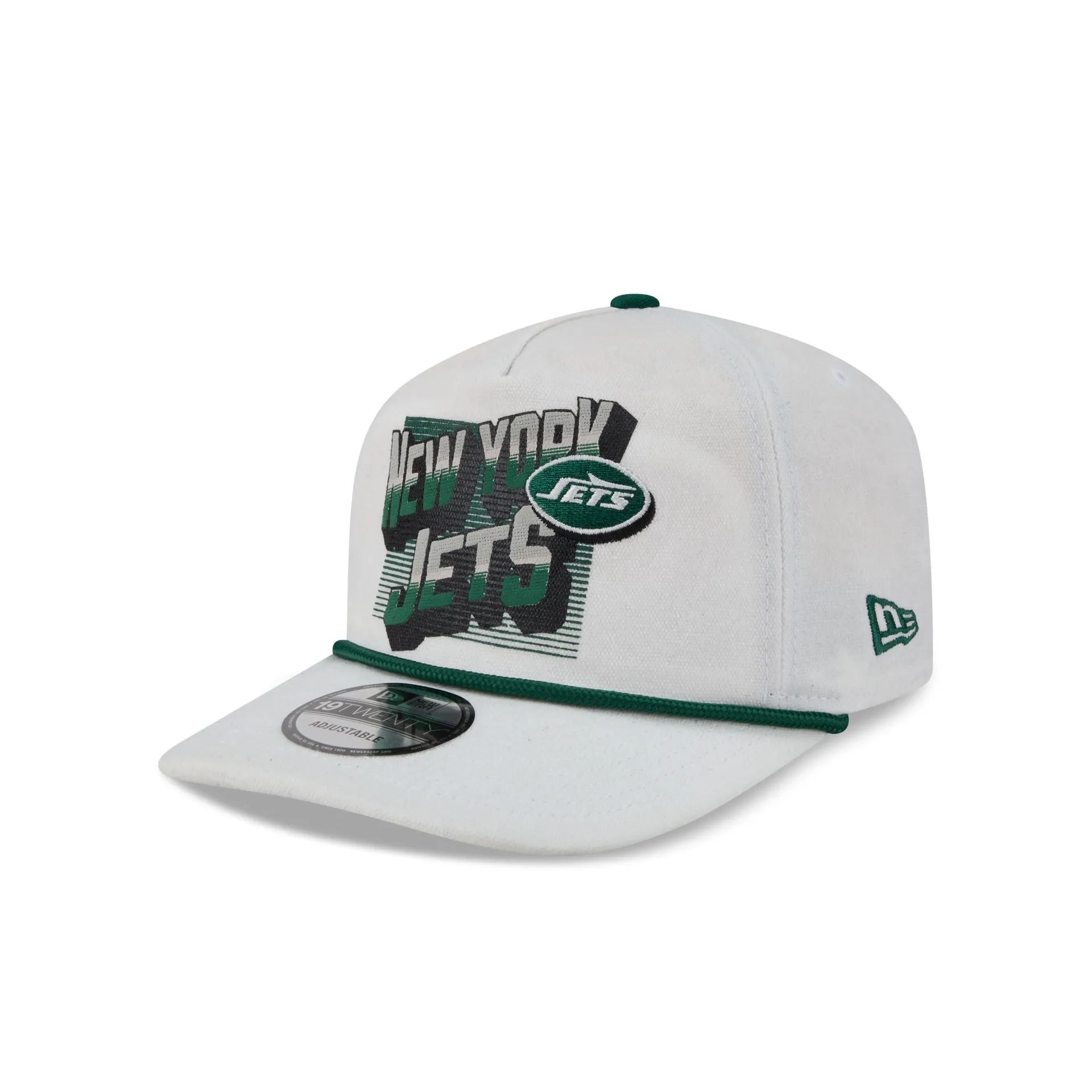New York Jets Duck Cloth 19TWENTY Adjustable Hat sold by New Era