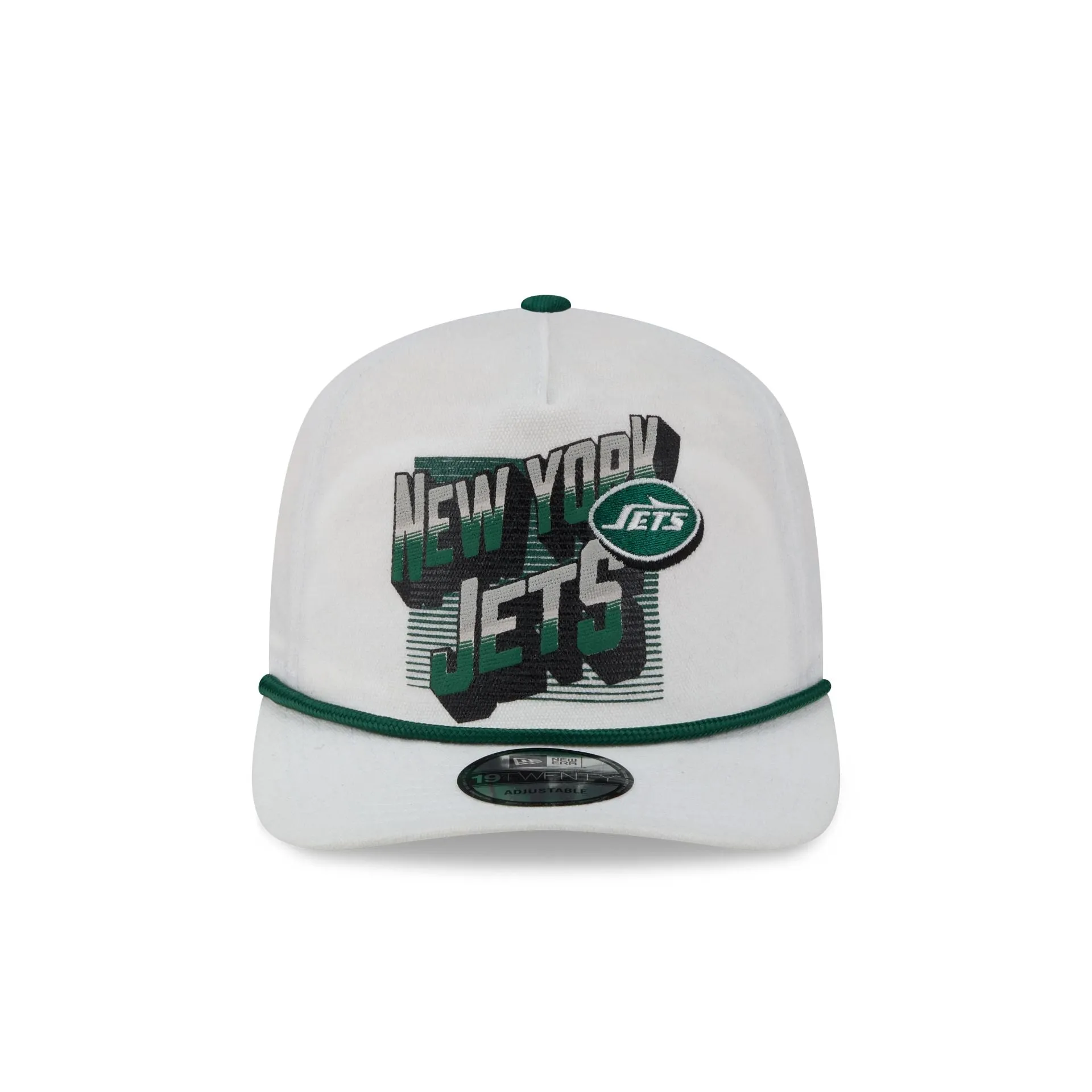 New York Jets Duck Cloth 19TWENTY Adjustable Hat sold by New Era product image thumbnail 2