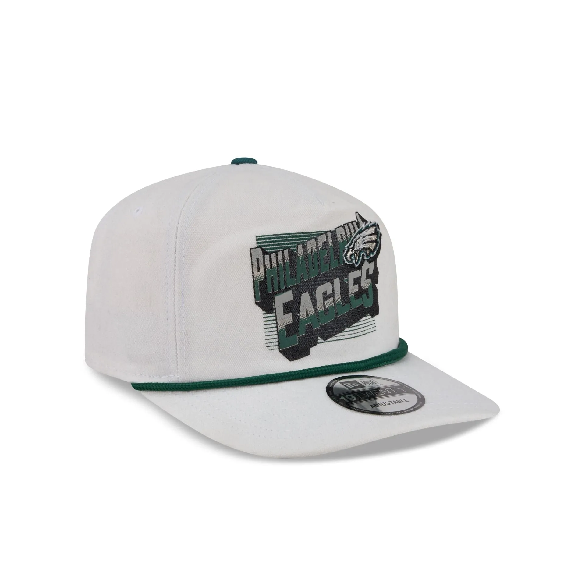 Philadelphia Eagles Duck Cloth 19TWENTY Adjustable Hat sold by New Era product image thumbnail 3