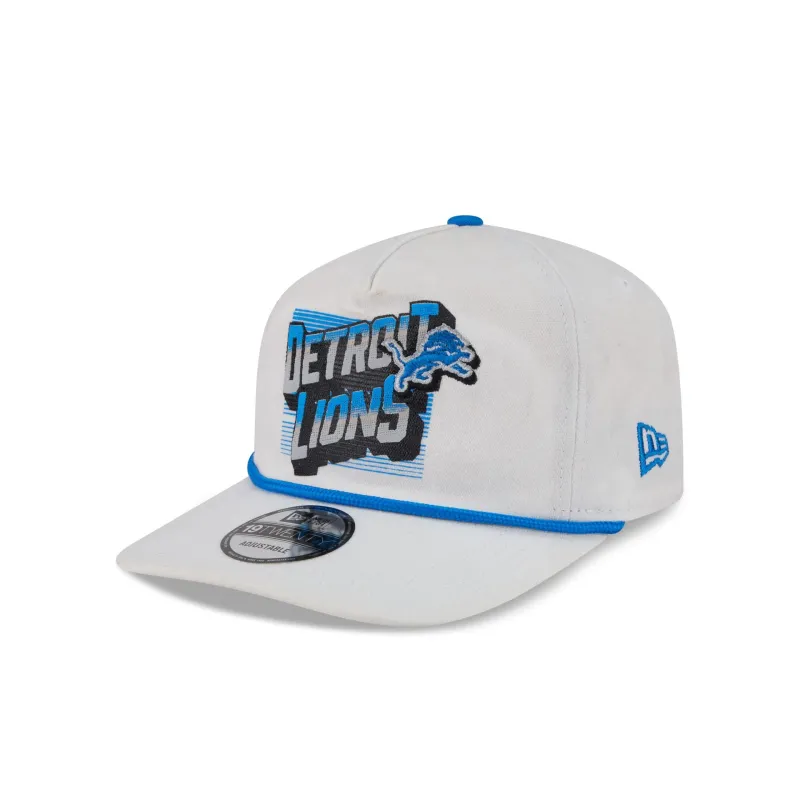 Detroit Lions Duck Cloth 19TWENTY Adjustable Hat sold by New Era