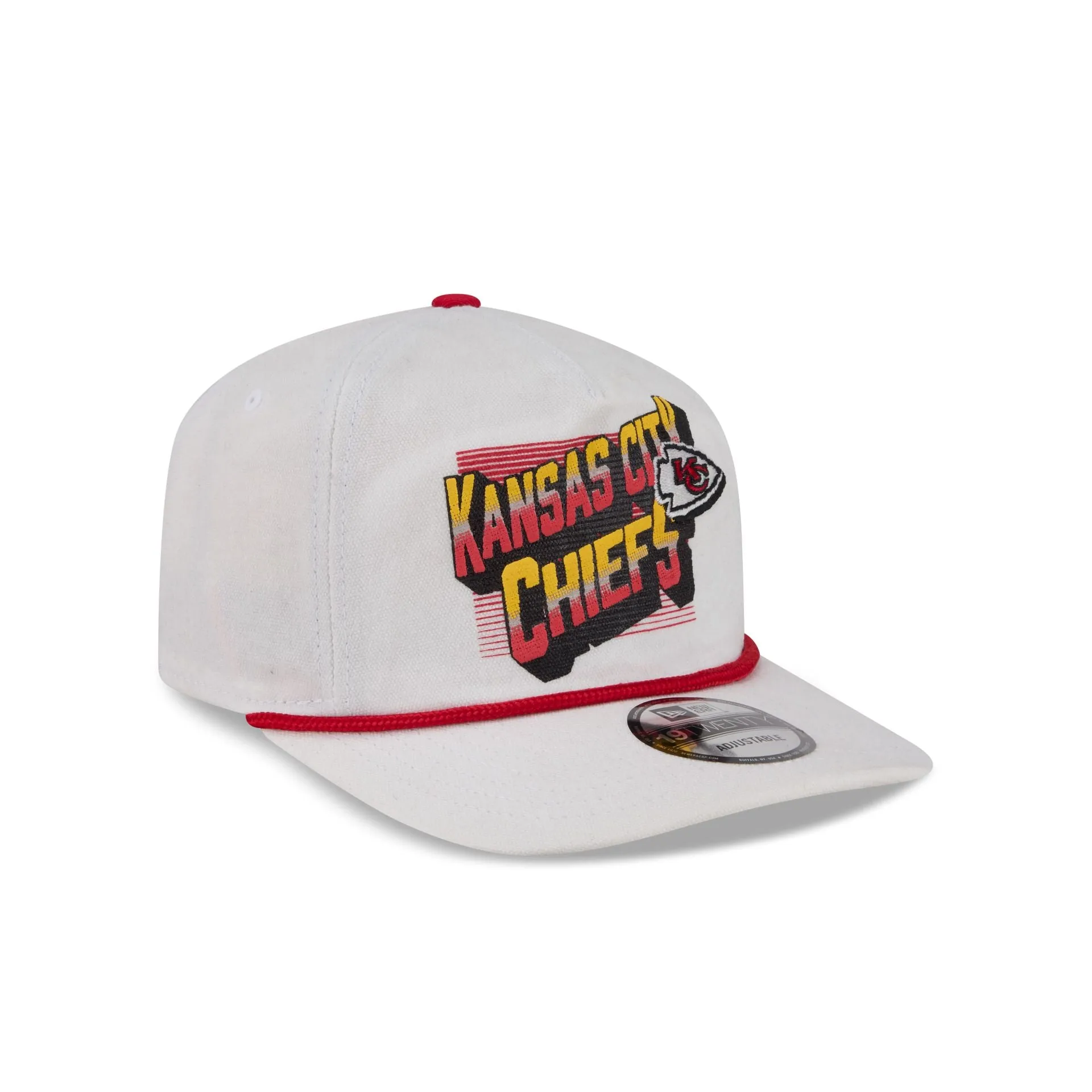 Kansas City Chiefs Duck Cloth 19TWENTY Adjustable Hat sold by New Era product image thumbnail 3