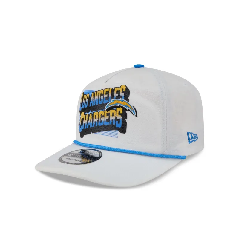Los Angeles Chargers Duck Cloth 19TWENTY Adjustable Hat made by New Era