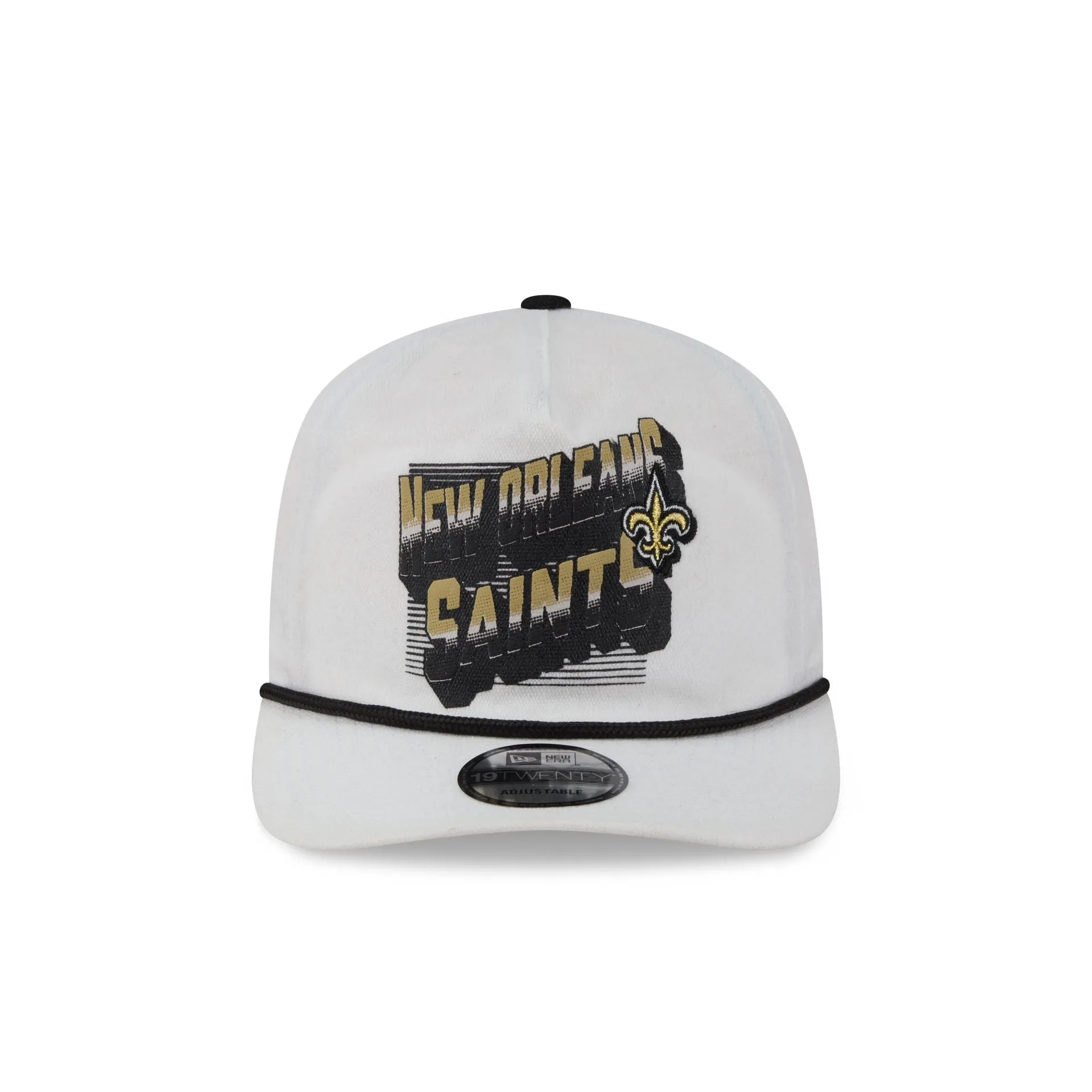 New Orleans Saints Duck Cloth 19TWENTY Adjustable Hat sold by New Era product image thumbnail 2