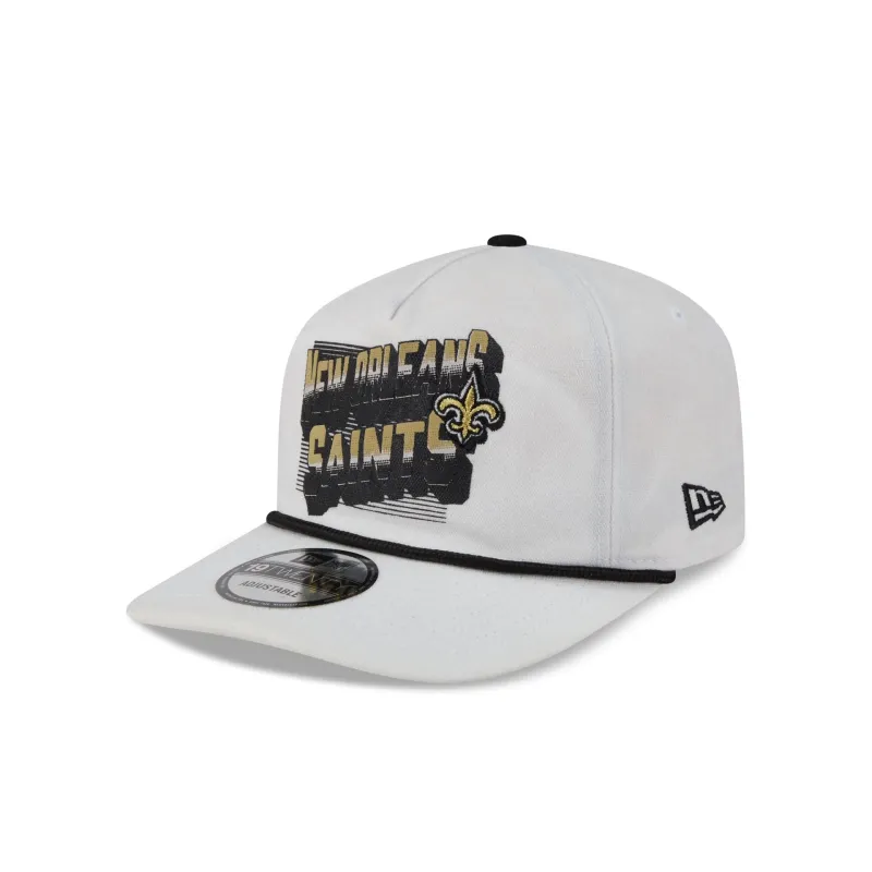 New Orleans Saints Duck Cloth 19TWENTY Adjustable Hat made by New Era