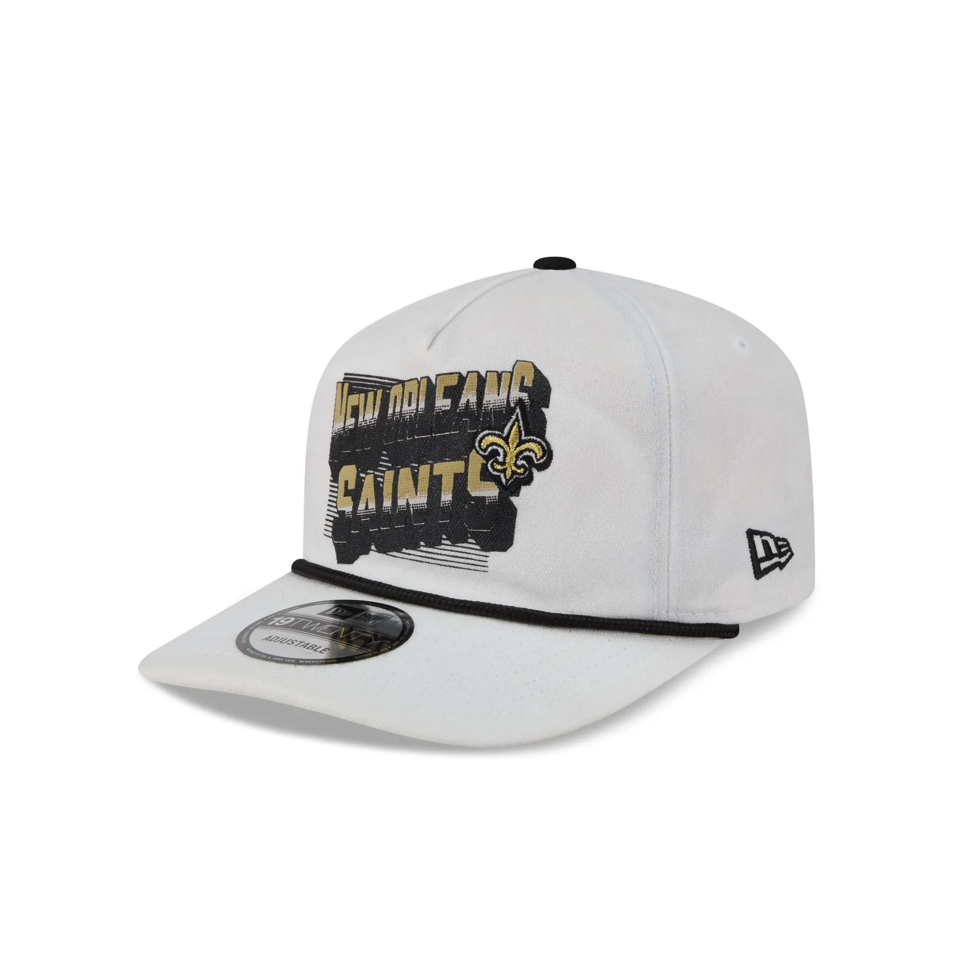 New Orleans Saints Duck Cloth 19TWENTY Adjustable Hat sold by New Era
