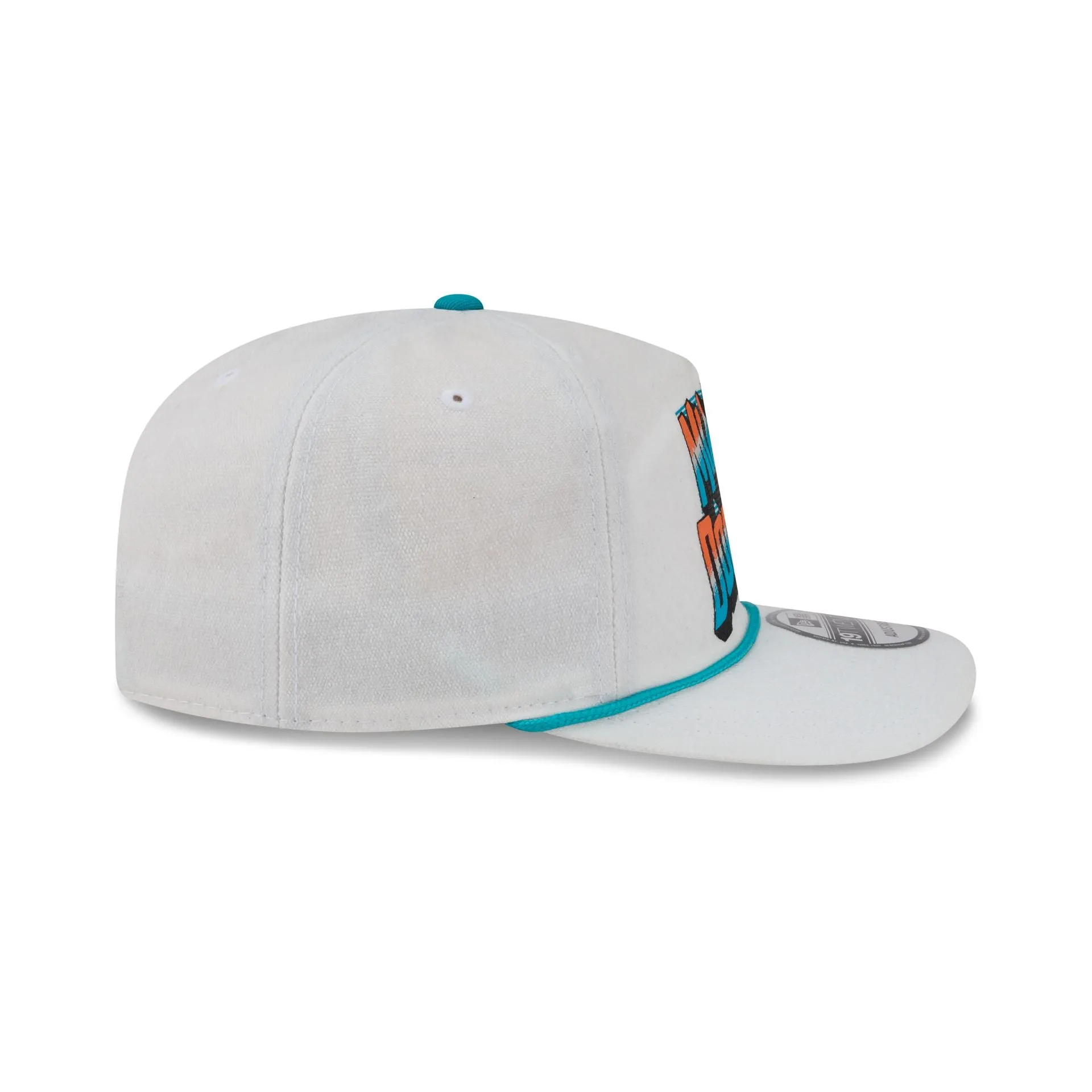 Miami Dolphins Duck Cloth 19TWENTY Adjustable Hat sold by New Era product image thumbnail 5