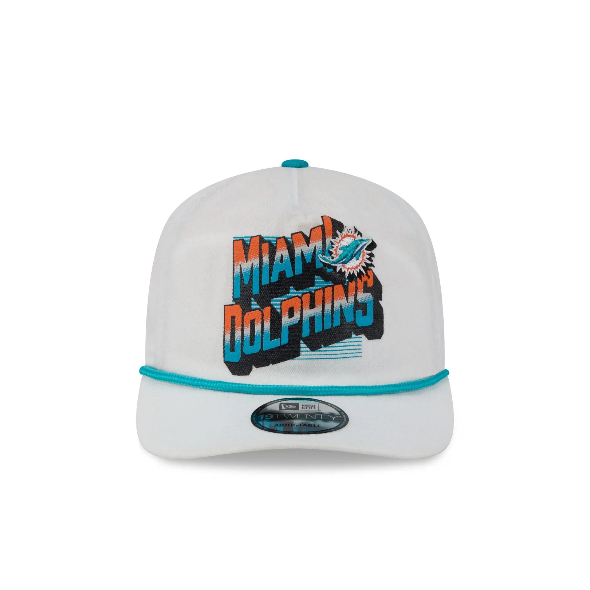 Miami Dolphins Duck Cloth 19TWENTY Adjustable Hat sold by New Era product image thumbnail 2