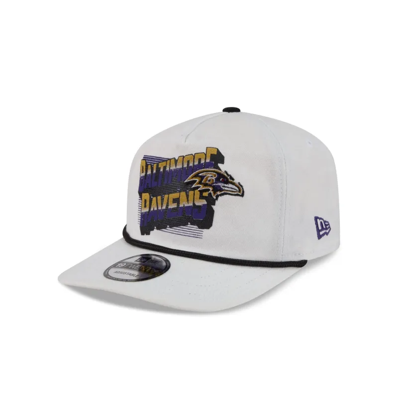 Baltimore Ravens Duck Cloth 19TWENTY Adjustable Hat made by New Era