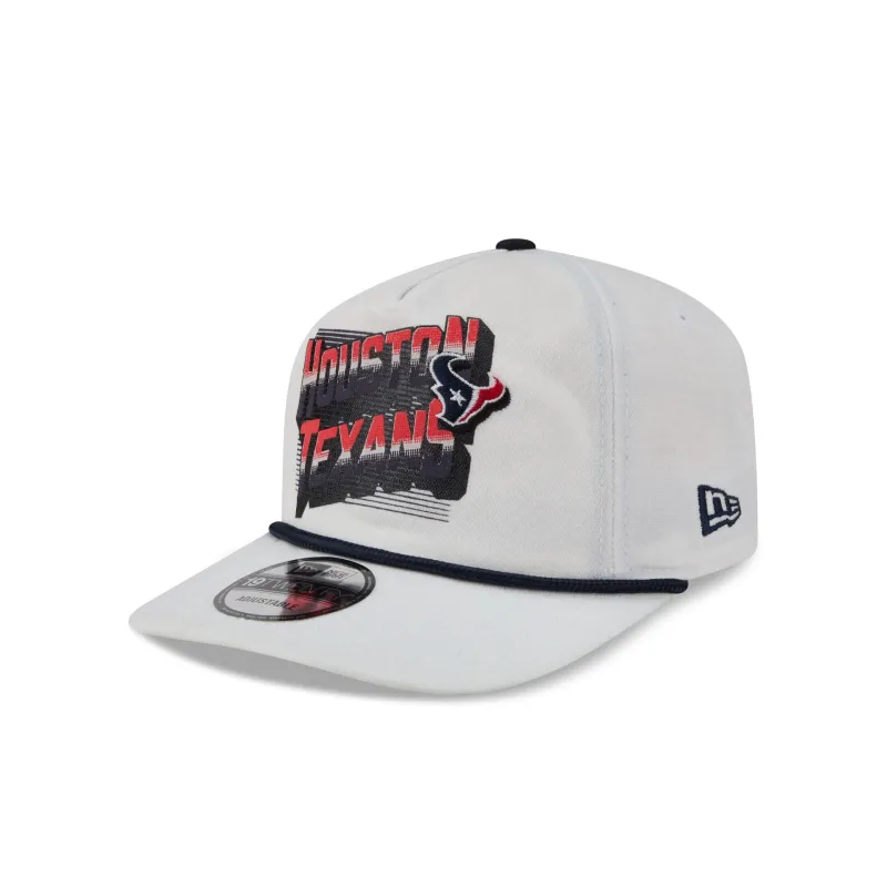 Houston Texans Duck Cloth 19TWENTY Adjustable Hat made by New Era