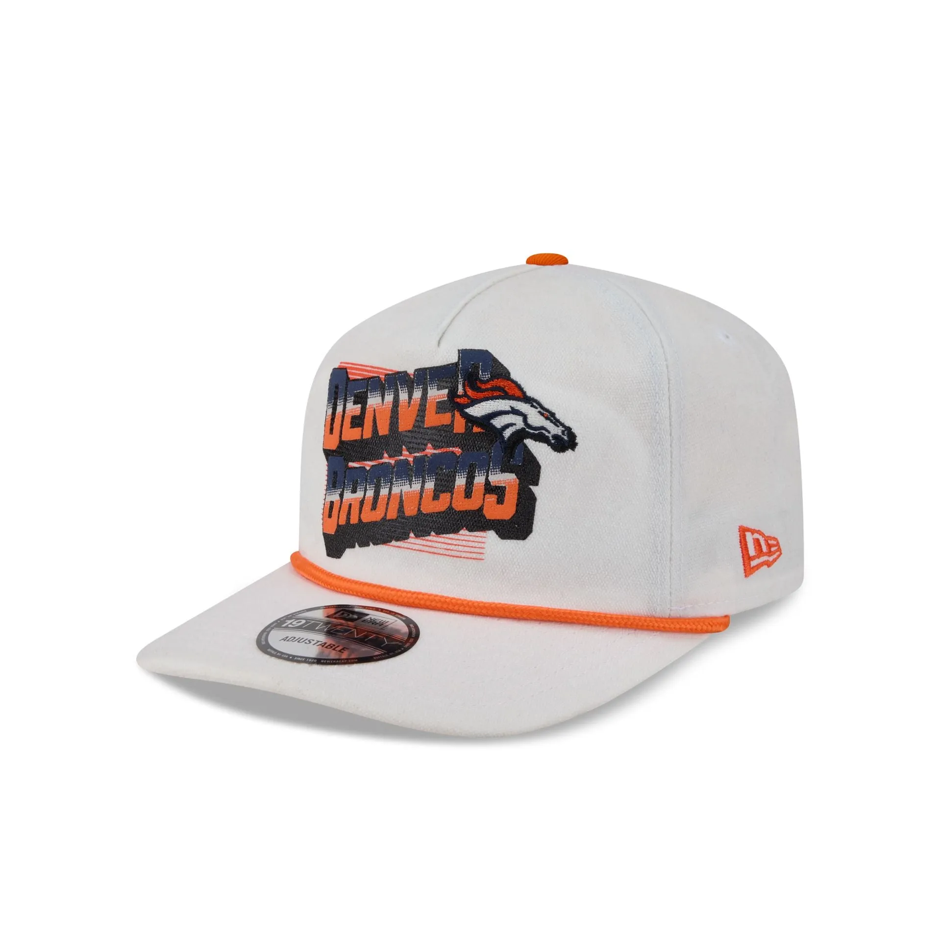 Denver Broncos Duck Cloth 19TWENTY Adjustable Hat sold by New Era
