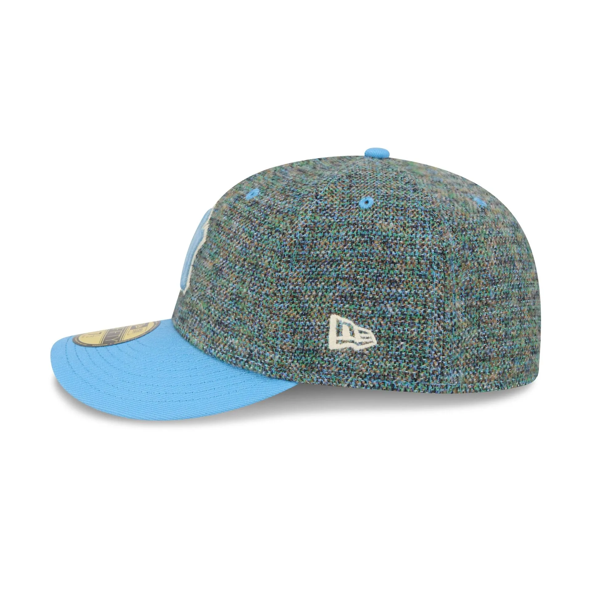 New York Yankees Three Looms Tweedy Cotton Radiant Blue 59FIFTY Fitted Hat sold by New Era product image thumbnail 4