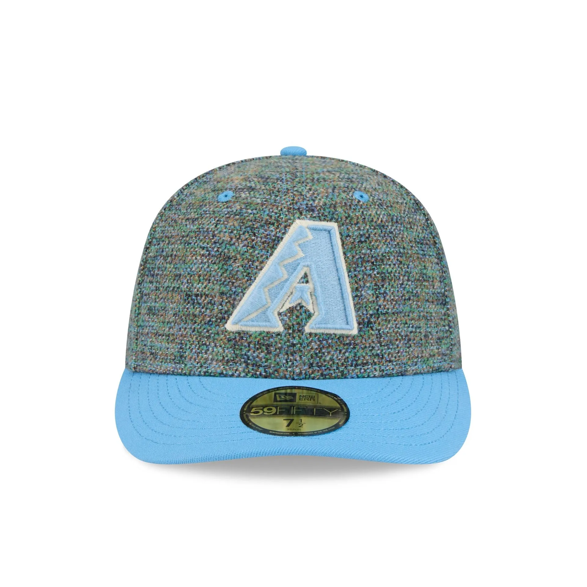 Arizona Diamondbacks Three Looms Tweedy Cotton Radiant Blue 59FIFTY Fitted Hat sold by New Era product image thumbnail 2