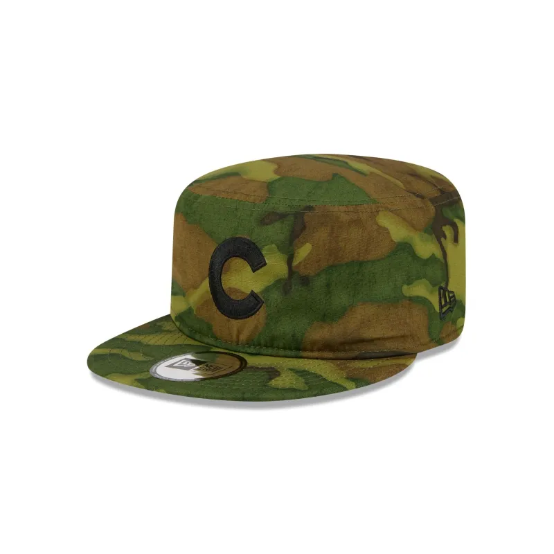 Chicago Cubs Three Looms Ripstop Camo Painter Hat Hat sold by New Era