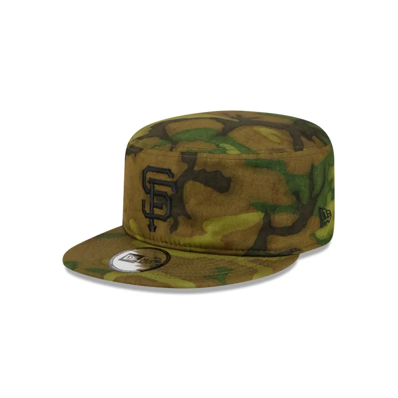 San Francisco Giants Three Looms Ripstop Camo Painter Hat Hat made by New Era