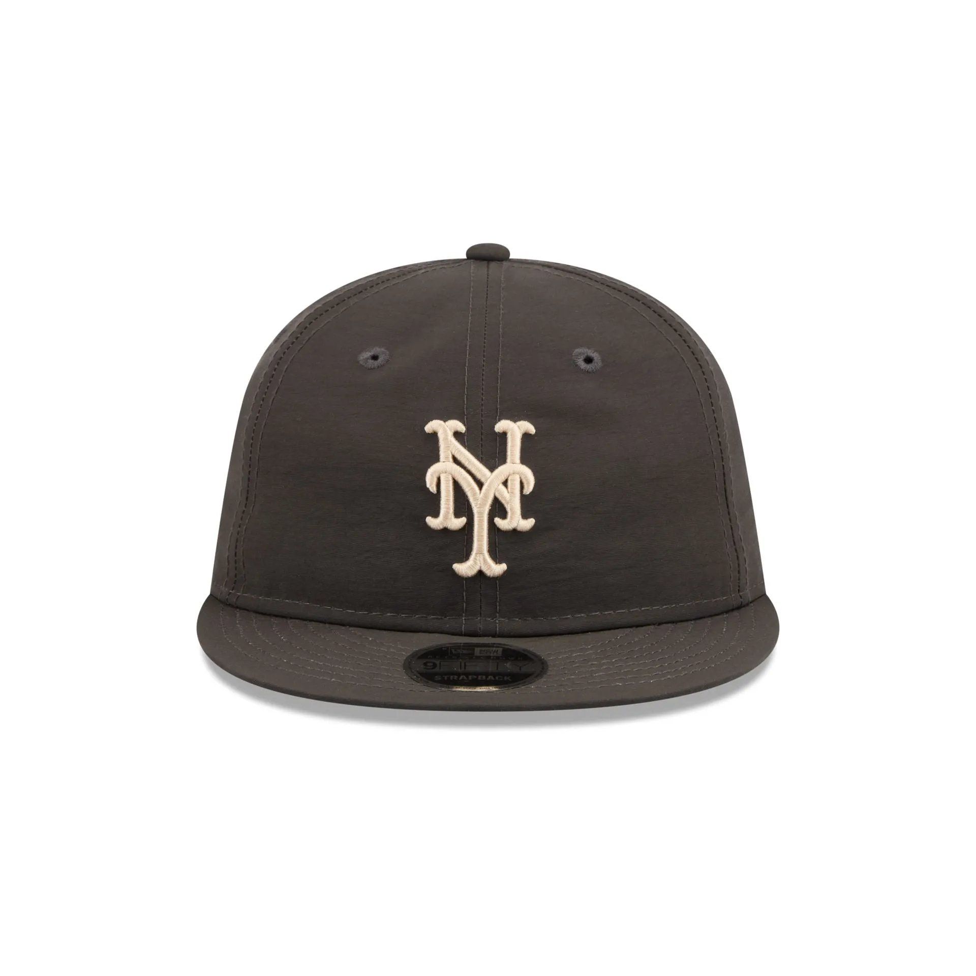 New York Mets Three Looms Nylon Black Retro Crown 9FIFTY Adjustable Hat sold by New Era product image thumbnail 2