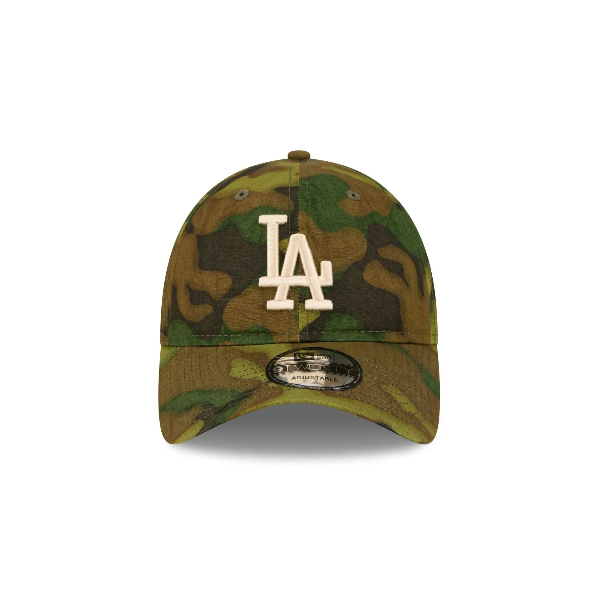 Los Angeles Dodgers Three Looms Ripstop Camo 9TWENTY Adjustable Hat sold by New Era product image thumbnail 2