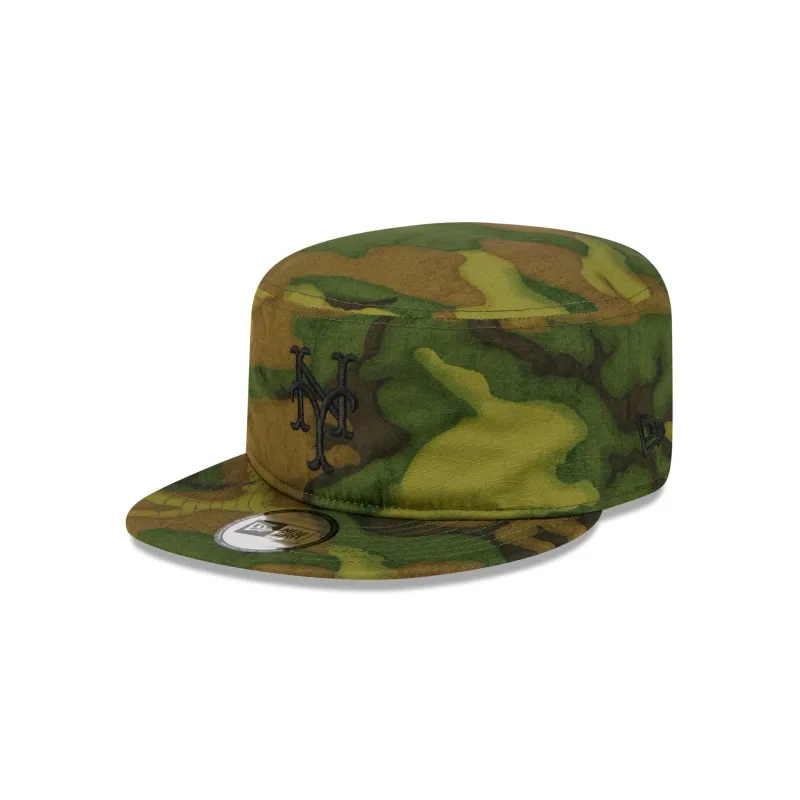 New York Mets Three Looms Ripstop Camo Painter Hat Hat sold by New Era