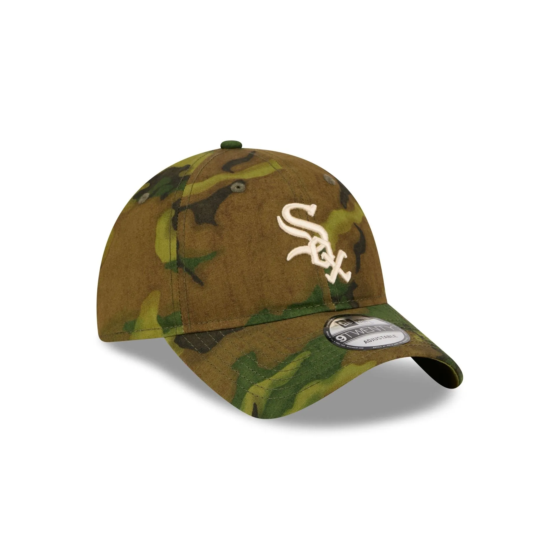 Chicago White Sox Three Looms Ripstop Camo 9TWENTY Adjustable Hat sold by New Era product image thumbnail 3