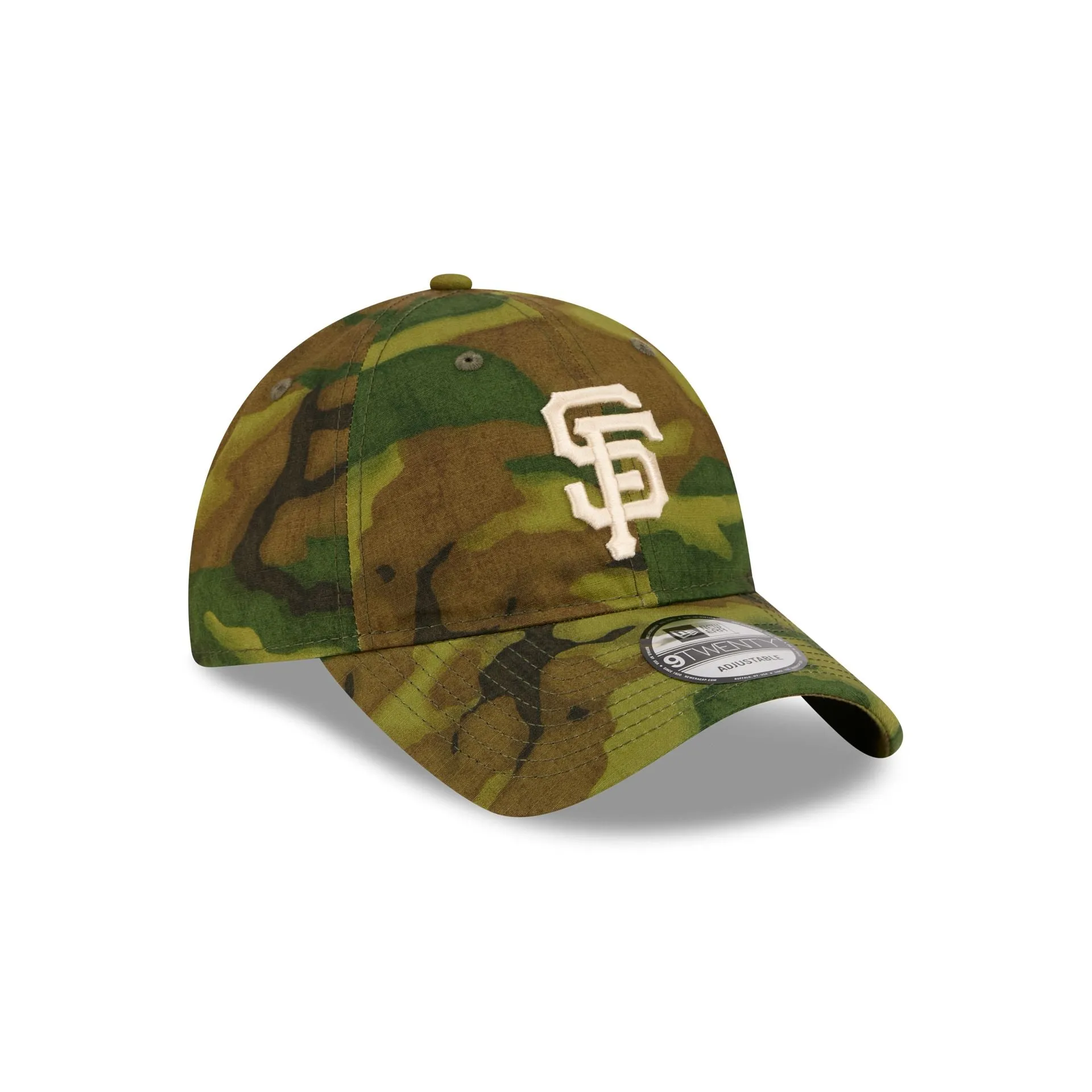 San Francisco Giants Three Looms Ripstop Camo 9TWENTY Adjustable Hat sold by New Era product image thumbnail 3