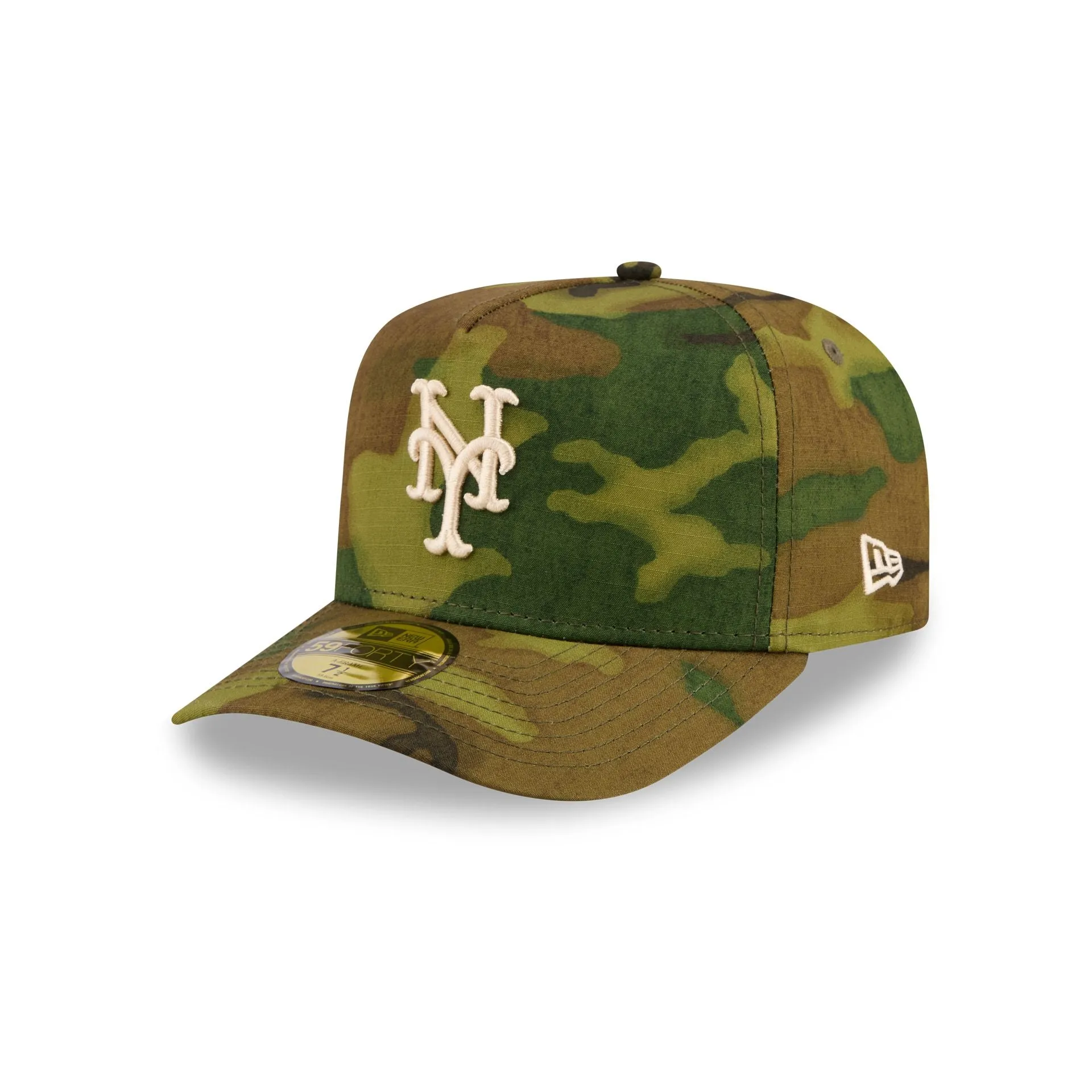 New York Mets Three Looms Ripstop Camo 59FORTY Fitted Hat sold by New Era
