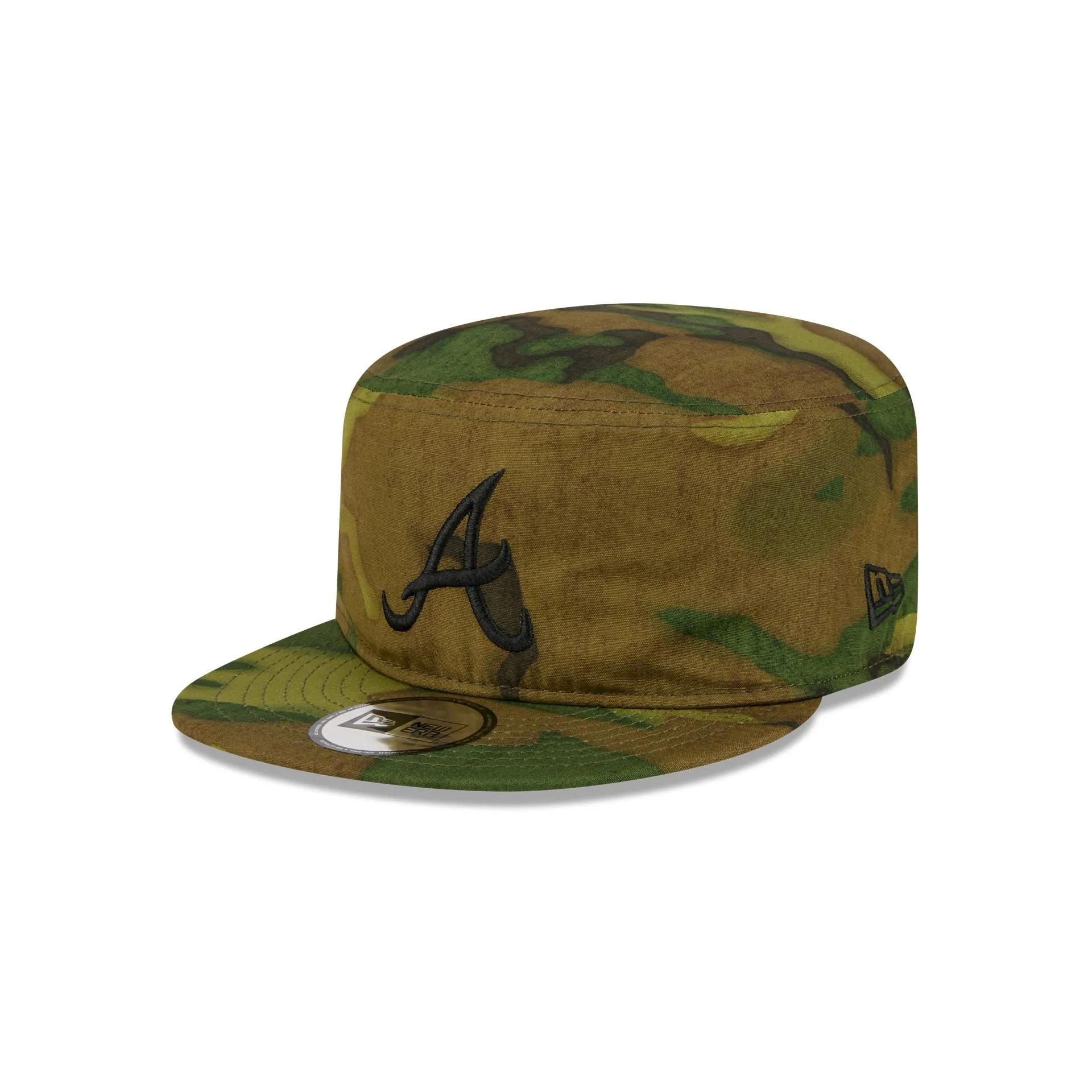 Atlanta Braves Three Looms Ripstop Camo Painter Hat Hat sold by New Era