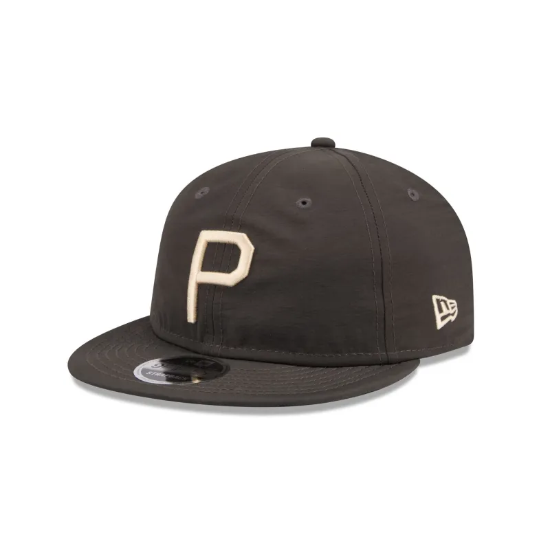 Philadelphia Phillies Three Looms Nylon Black Retro Crown 9FIFTY Adjustable Hat sold by New Era