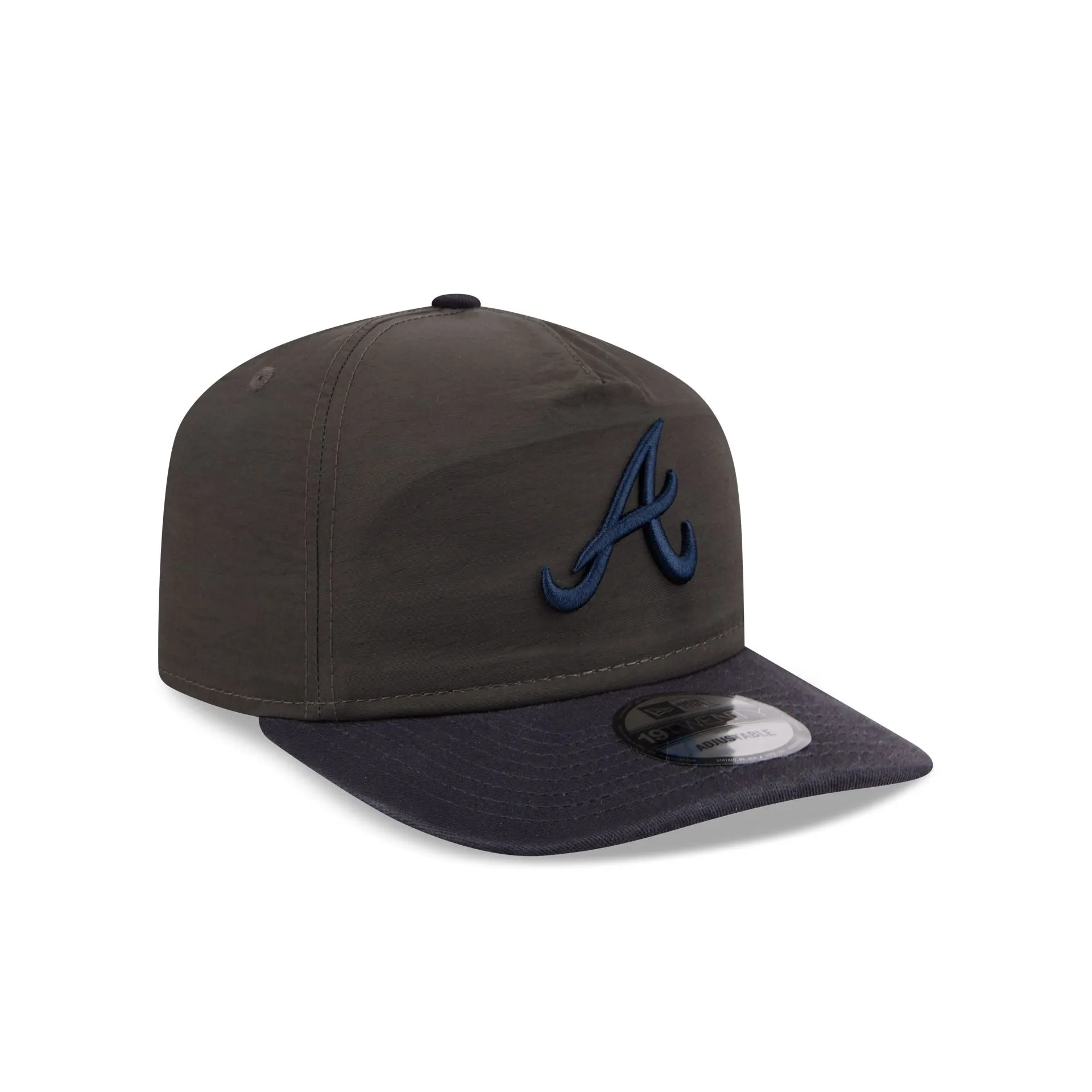 Atlanta Braves Three Looms Nylon Black 19TWENTY Adjustable Hat sold by New Era product image thumbnail 3