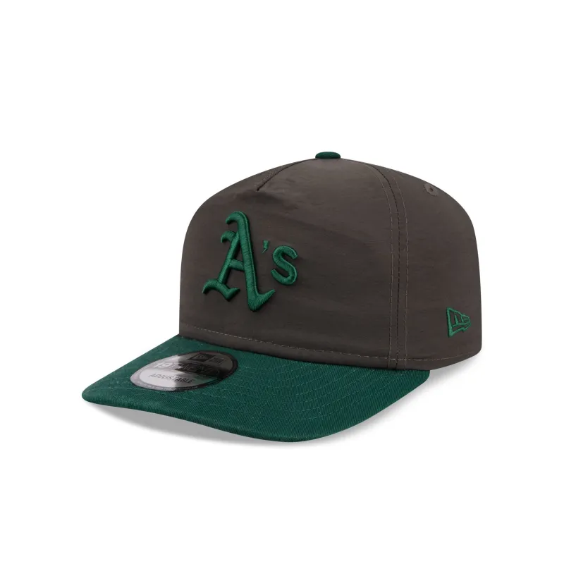 Athletics Three Looms Nylon Black 19TWENTY Adjustable Hat made by New Era