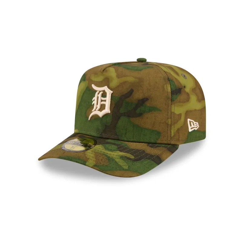 Detroit Tigers Three Looms Ripstop Camo 59FORTY Fitted Hat sold by New Era