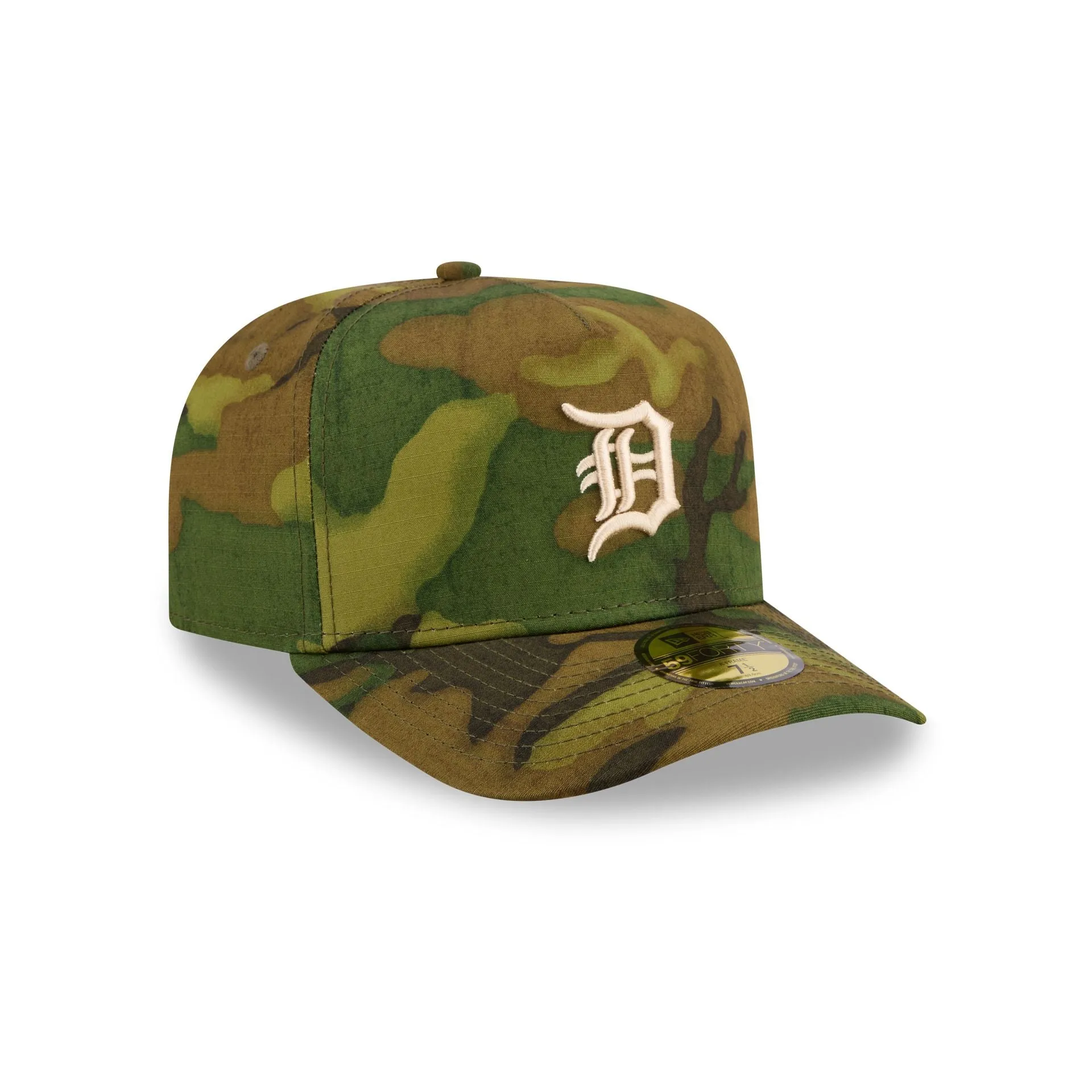 Detroit Tigers Three Looms Ripstop Camo 59FORTY Fitted Hat sold by New Era product image thumbnail 3
