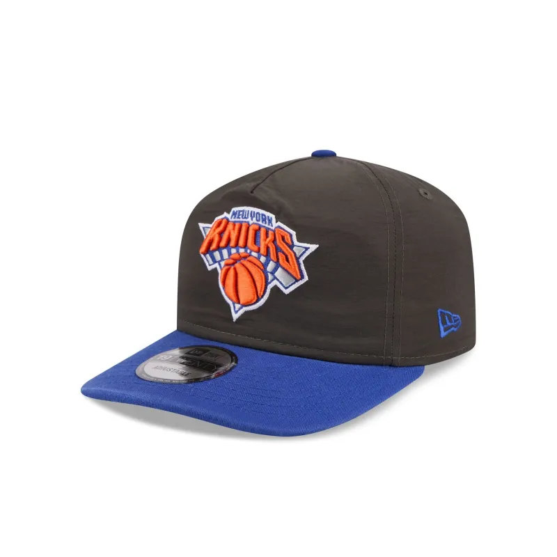 New York Knicks Three Looms Nylon Black 19TWENTY Adjustable Hat sold by New Era