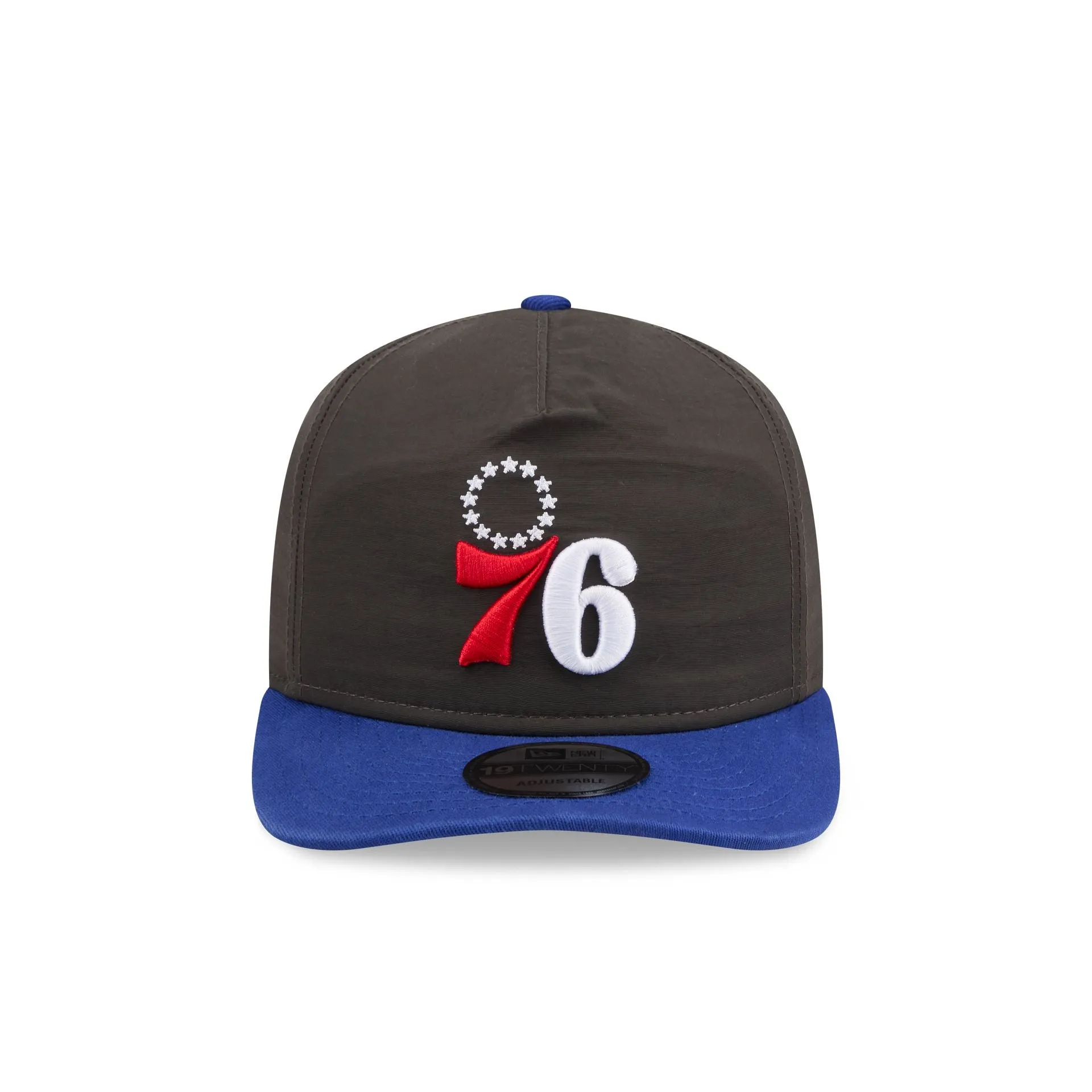 Philadelphia 76ers Three Looms Nylon Black 19TWENTY Adjustable Hat sold by New Era product image thumbnail 2
