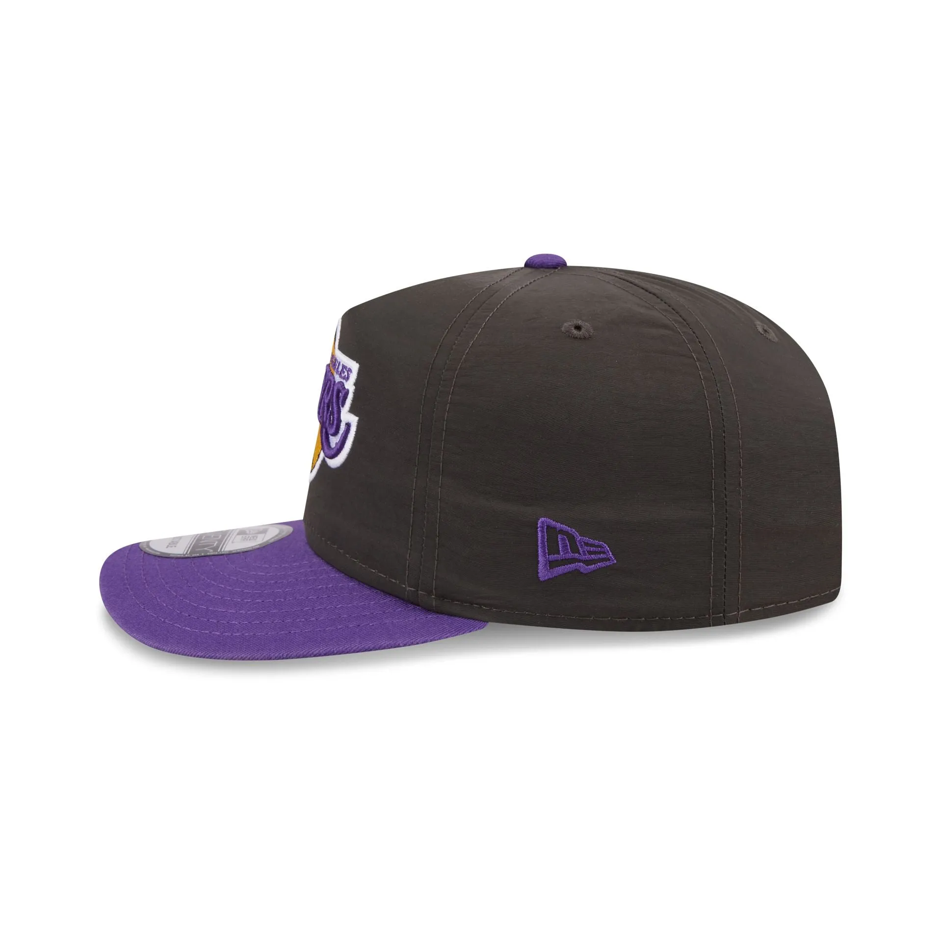Los Angeles Lakers Three Looms Nylon Black 19TWENTY Adjustable Hat sold by New Era product image thumbnail 4