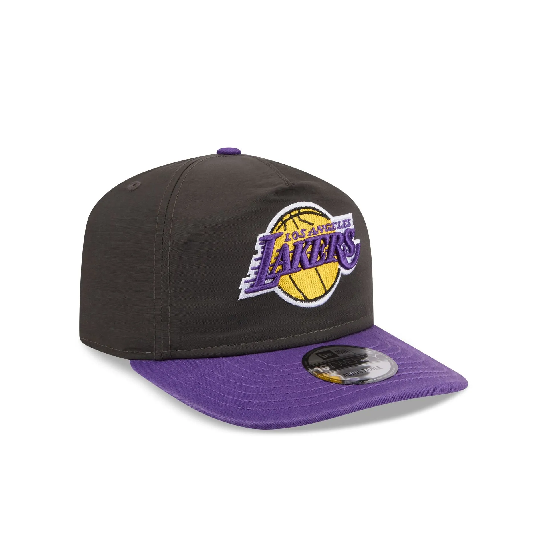 Los Angeles Lakers Three Looms Nylon Black 19TWENTY Adjustable Hat sold by New Era product image thumbnail 3