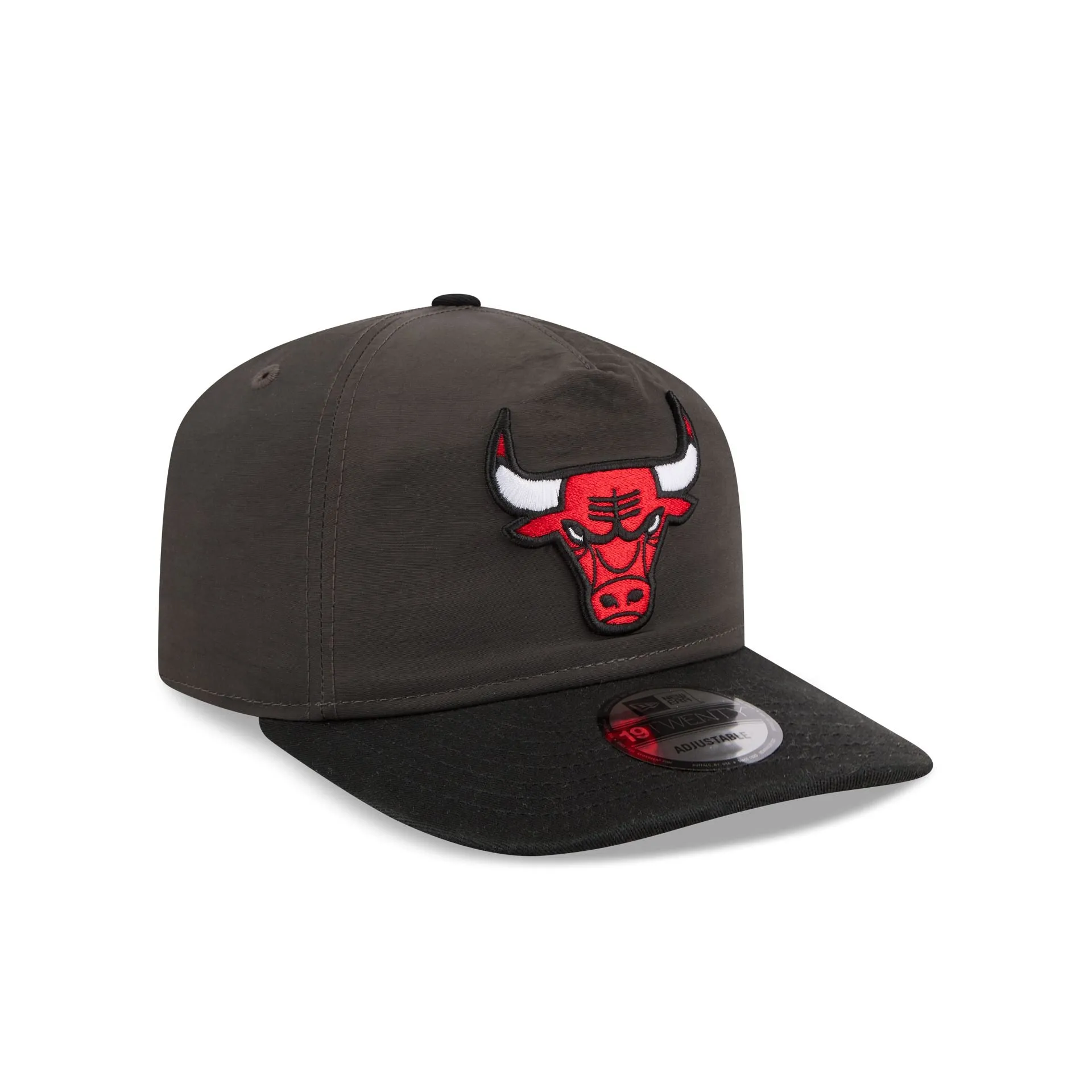 Chicago Bulls Three Looms Nylon Black 19TWENTY Adjustable Hat sold by New Era product image thumbnail 3