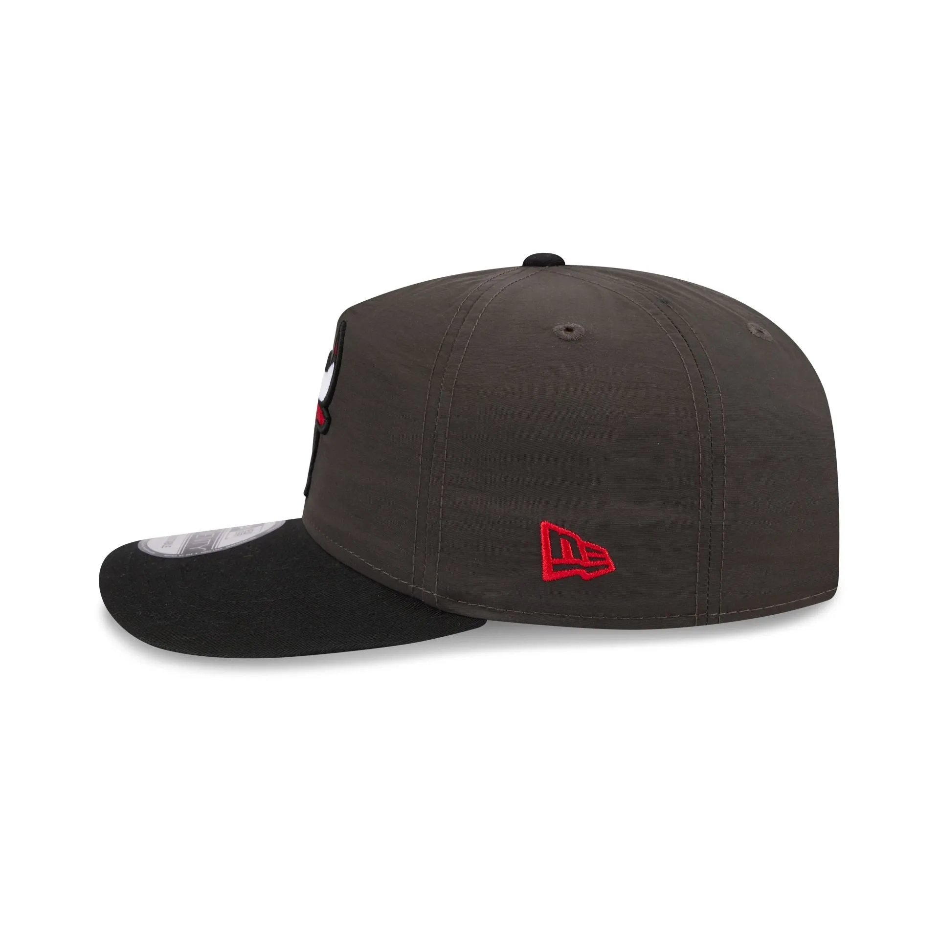 Chicago Bulls Three Looms Nylon Black 19TWENTY Adjustable Hat sold by New Era product image thumbnail 4