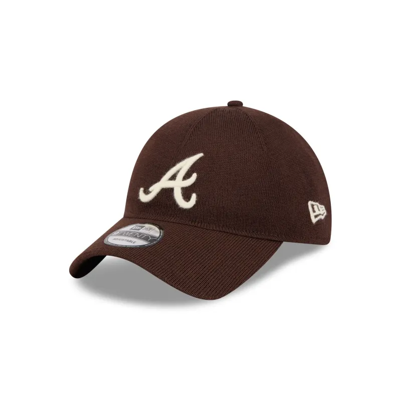 Atlanta Braves Merino Wool Tiramisu 9TWENTY Adjustable Hat sold by New Era